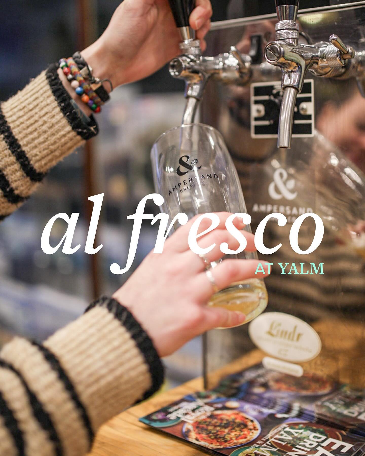 ☀️ The sunshine&rsquo;s out and so are we &mdash; let&rsquo;s make it Alfresco at YALM this weekend! ☀️ 

We&rsquo;ve rolled out loads of extra seating along @the_royal_arcade, so you can soak up the vibes, sip something cold, and feast.

PLUS, it&rs