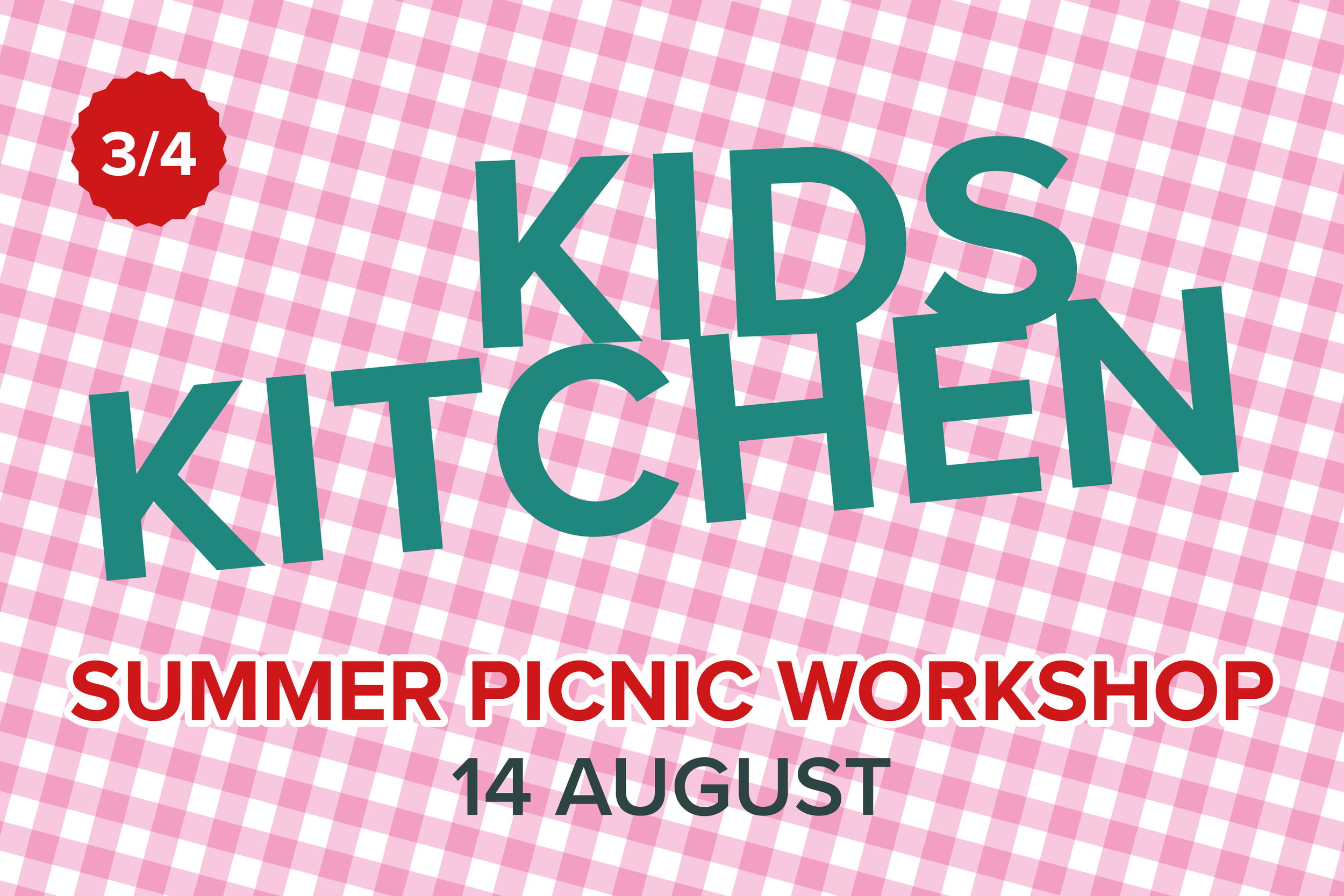 KIDS KITCHEN Summer Picnic Workshop