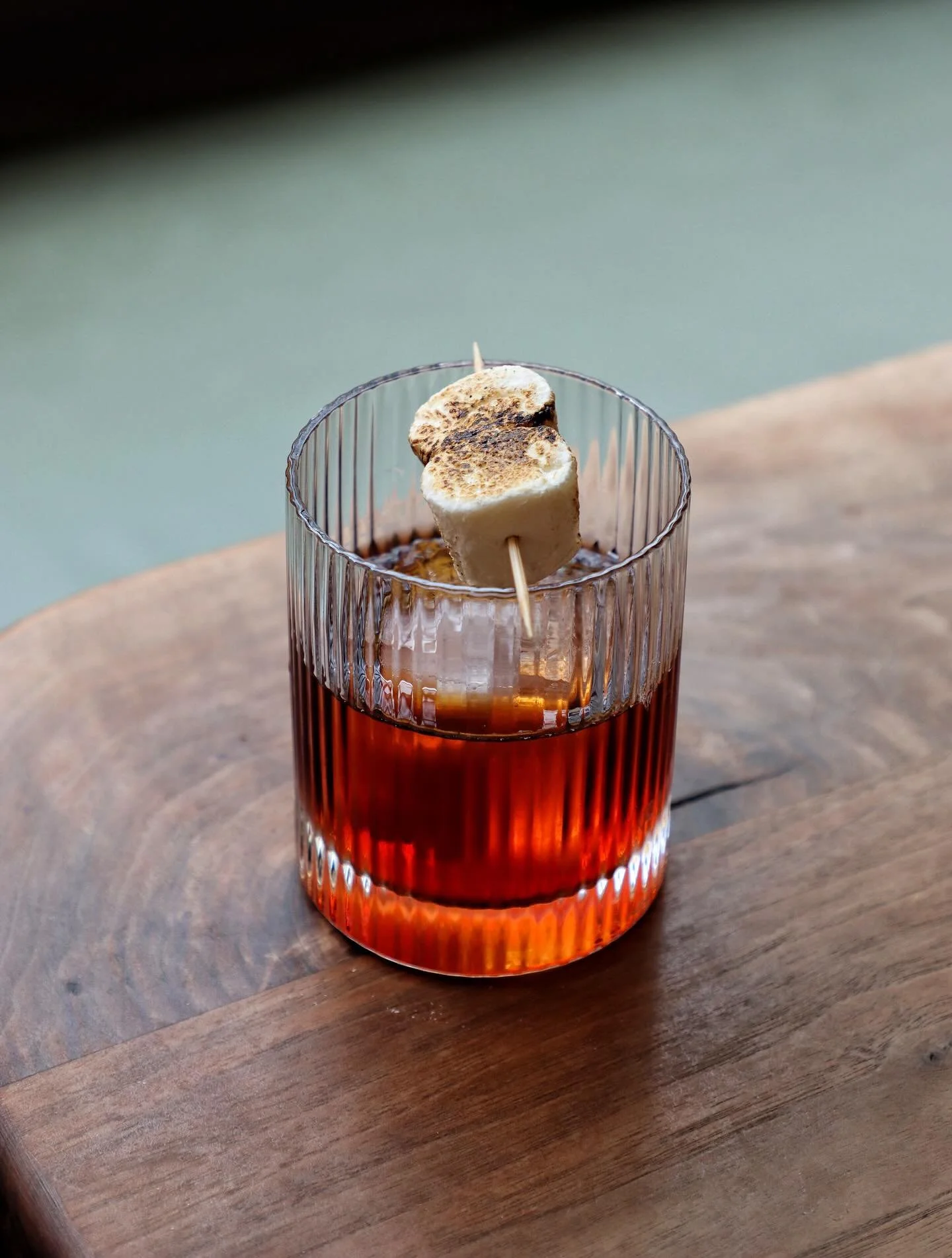 Say hello to The Campfire. A brand new cocktail on the menu just in time for the weekend.

A rich, warming mix of bourbon, coffee liqueur, Campari and walnut bitters, finished with toasted marshmallows for that perfect fireside touch.

We&rsquo;ve ad
