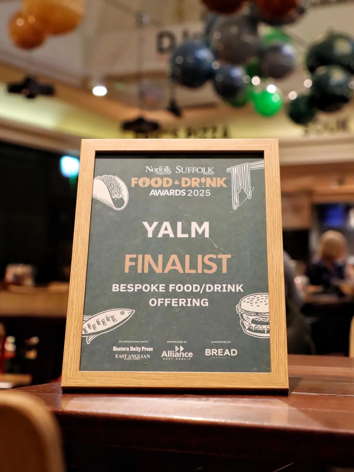 No trophies this year but a pleasure to be included alongside so many other incredible local businesses!

Thank you to everyone who voted for us. @eastern_daily_press

#Yalm #LetsYalm #Norwich #NorwichBusiness #NorwichFood #NorwichLanes #NorwichResta