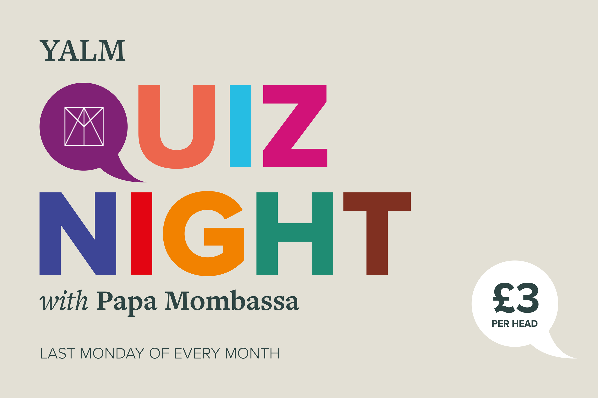 QUIZ NIGHT with Papa Mombassa