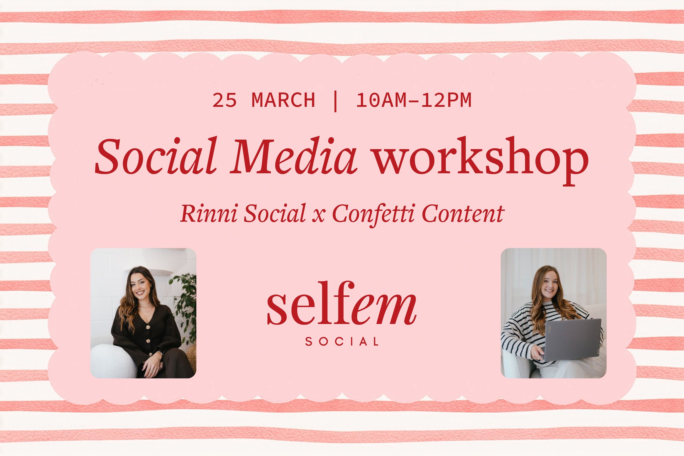 The SelfEm Social Media Workshop
