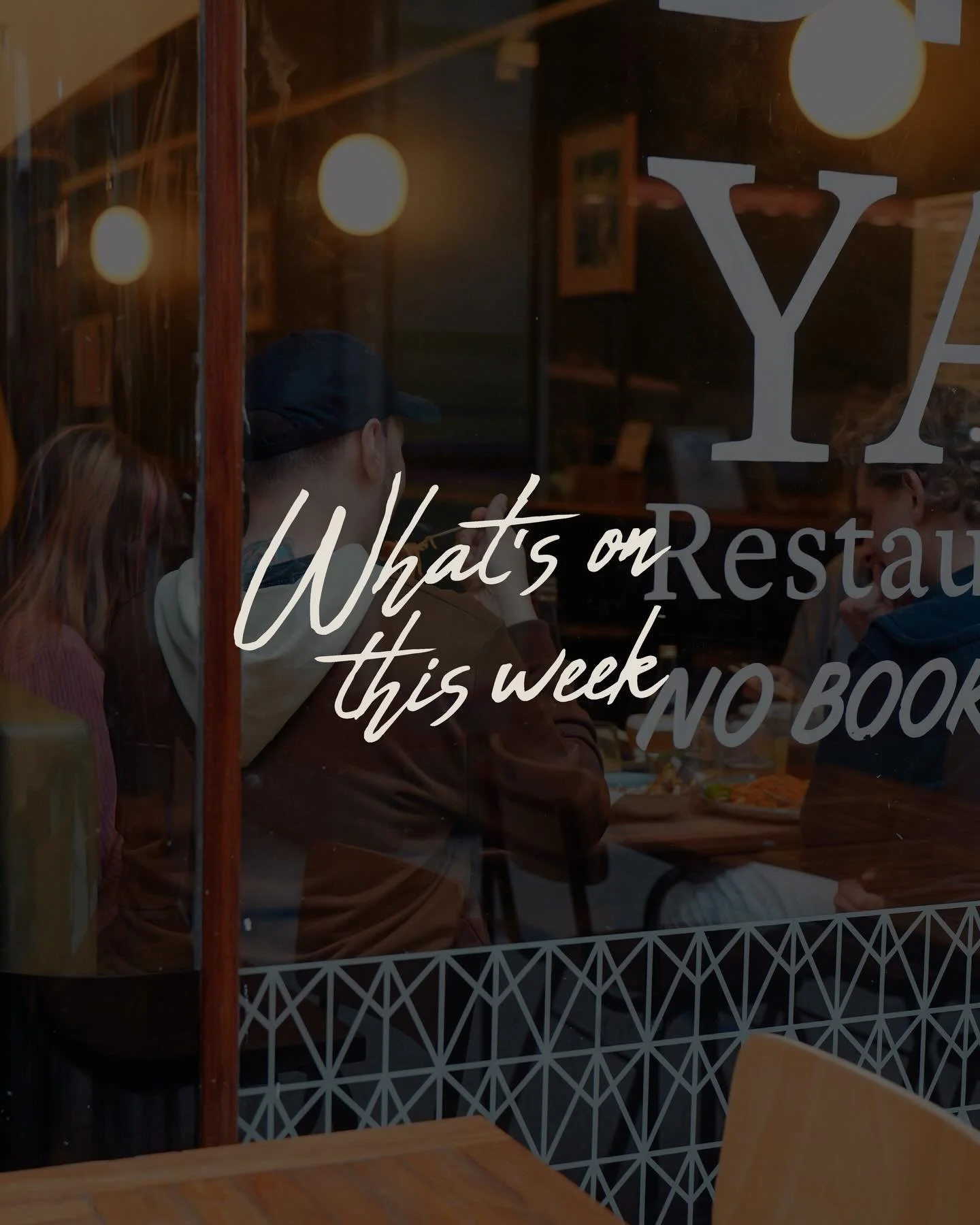 What&rsquo;s on this week at YALM 👀

We&rsquo;ve got a packed one&hellip; from workshops and creativity to DJs and live jazz.

Wednesday 25 March
&bull; The SelfEm Social Media Workshop (10&ndash;12) &ndash; a must for self-employed girlies looking 