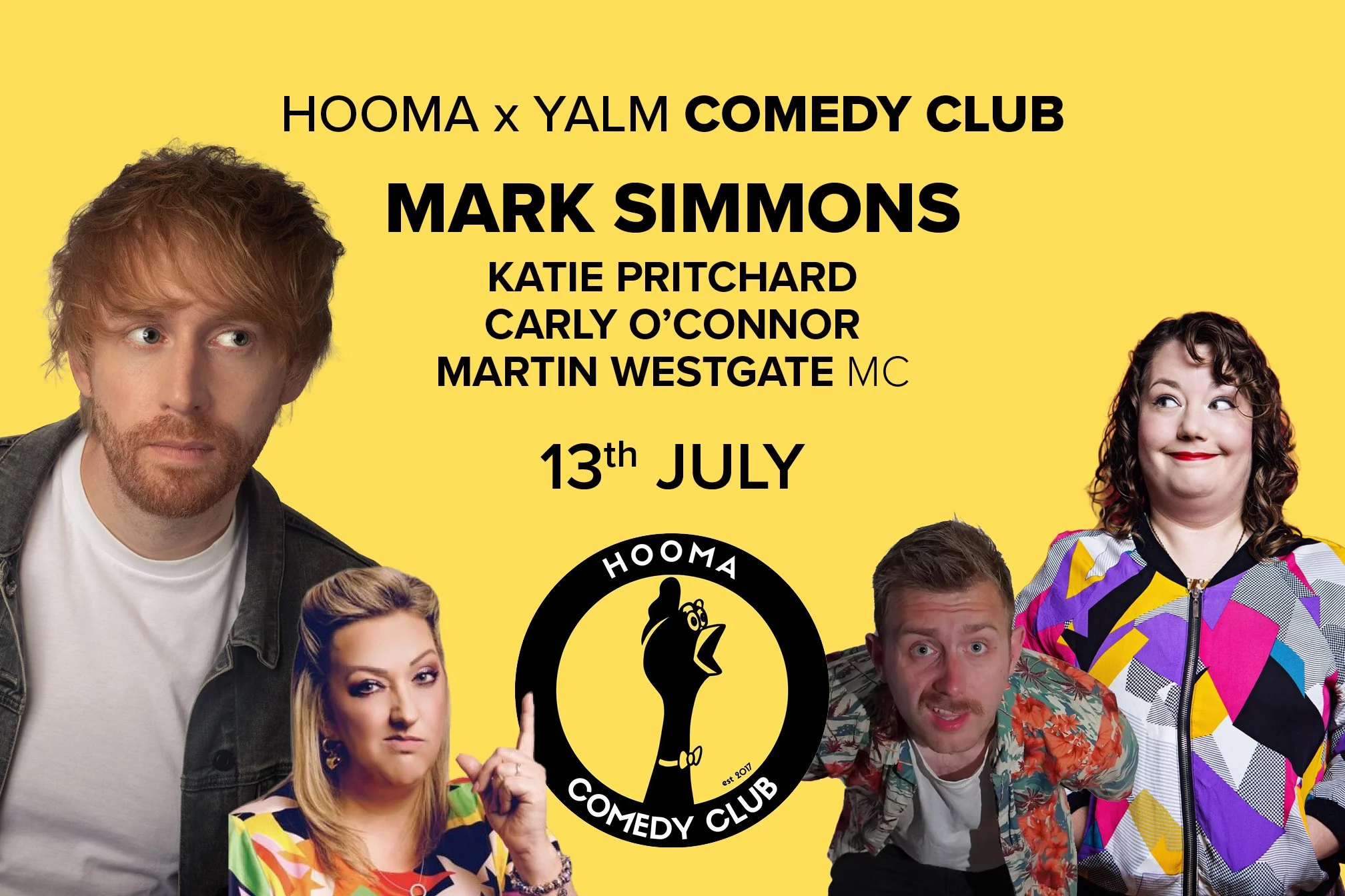 HOOMA COMEDY Presents MARK SIMMONS