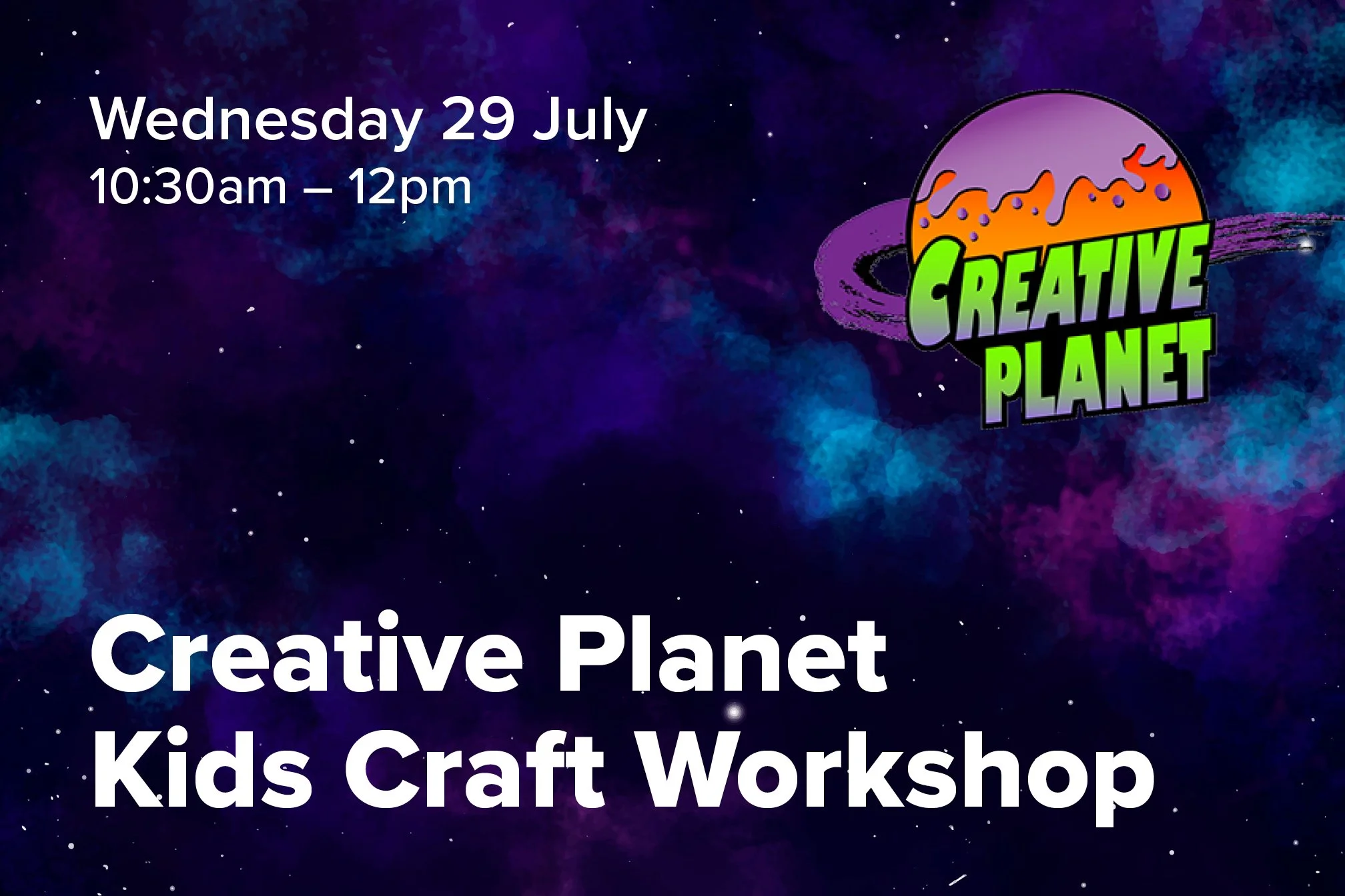 Creative Planet Kids Craft Workshop