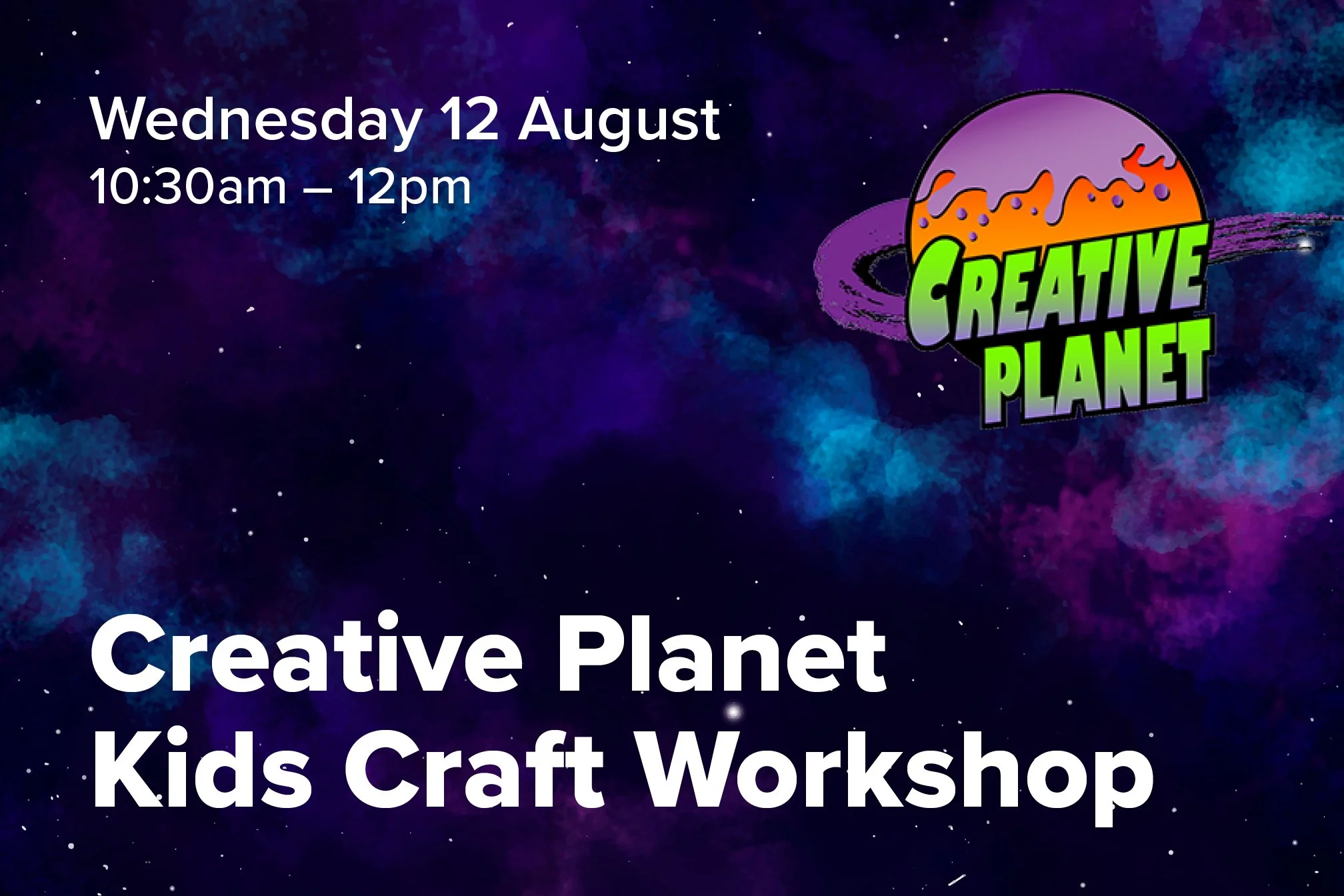 Creative Planet Kids Craft Workshop