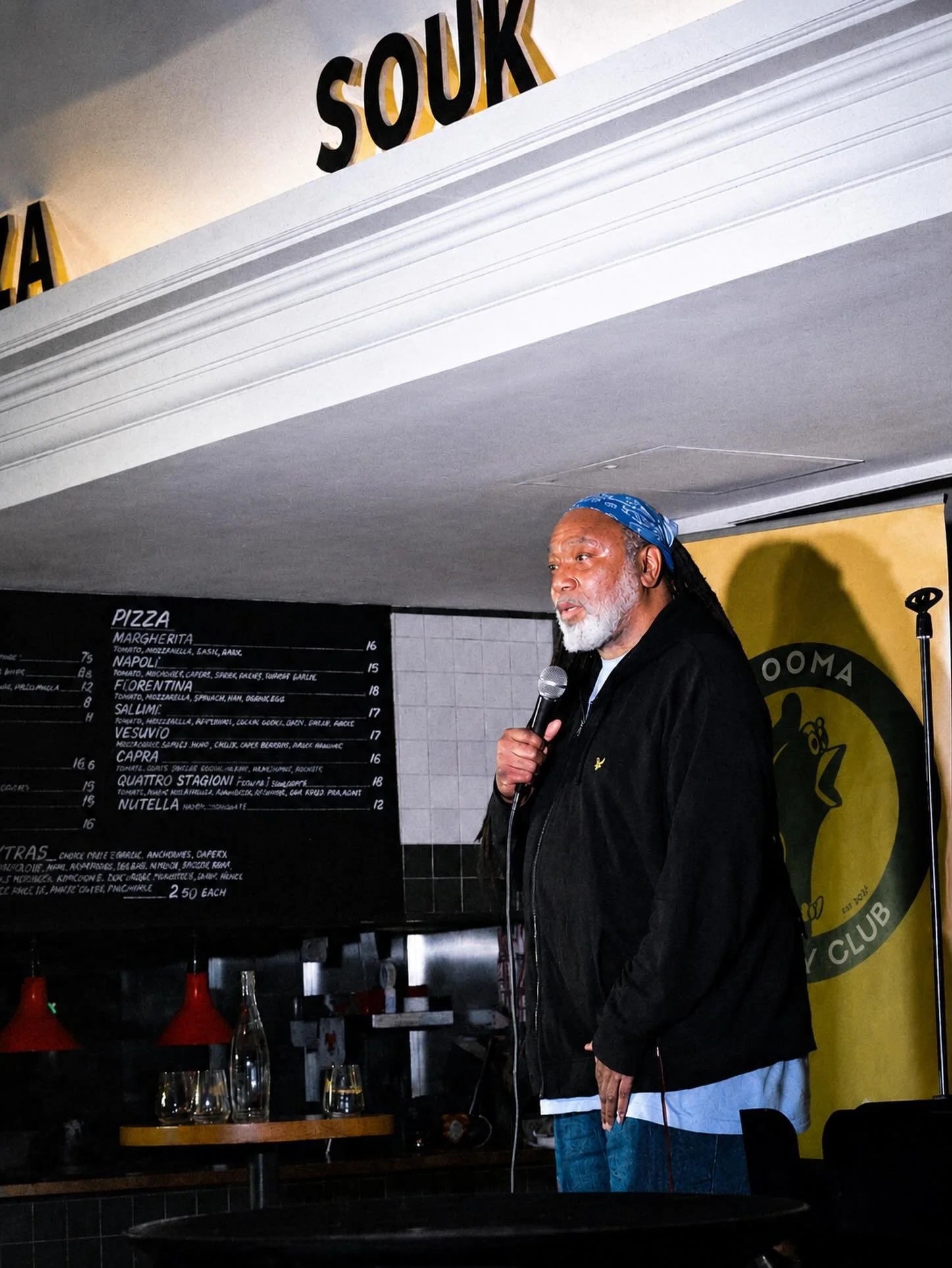 What a night 👏

A huge thank you to everyone who joined us for another brilliant evening with @hoomacomedy as comedy legend Reginald D Hunter took to the stage at Yalm, working through brand-new material ahead of his upcoming show.

With fantastic s