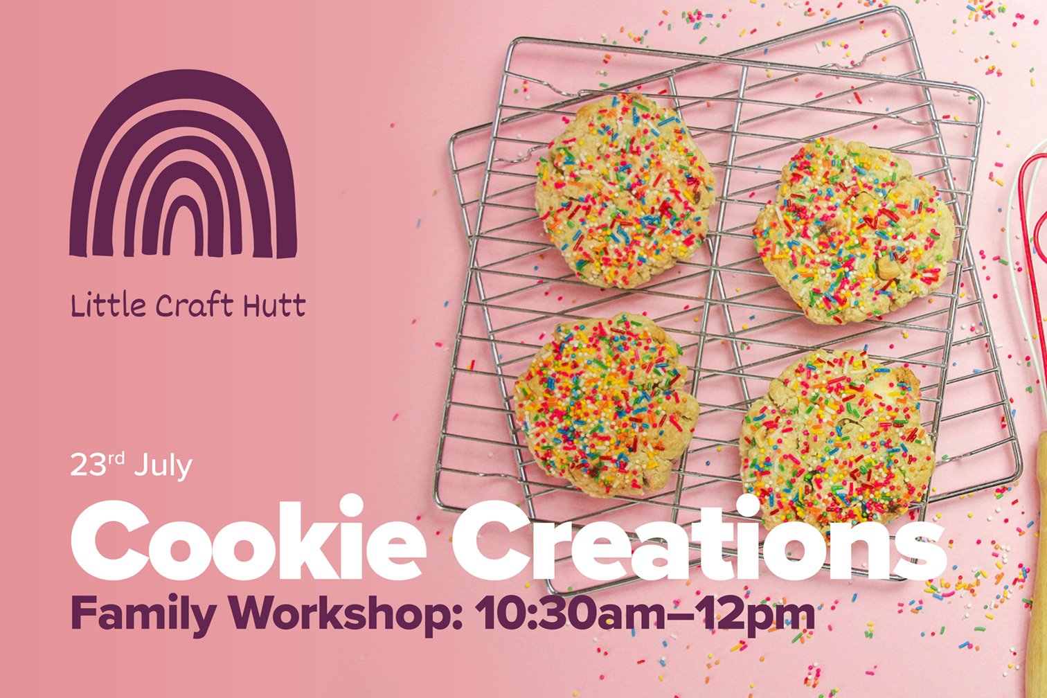 Cookie Creations – Family Workshop with Little Craft Hutt