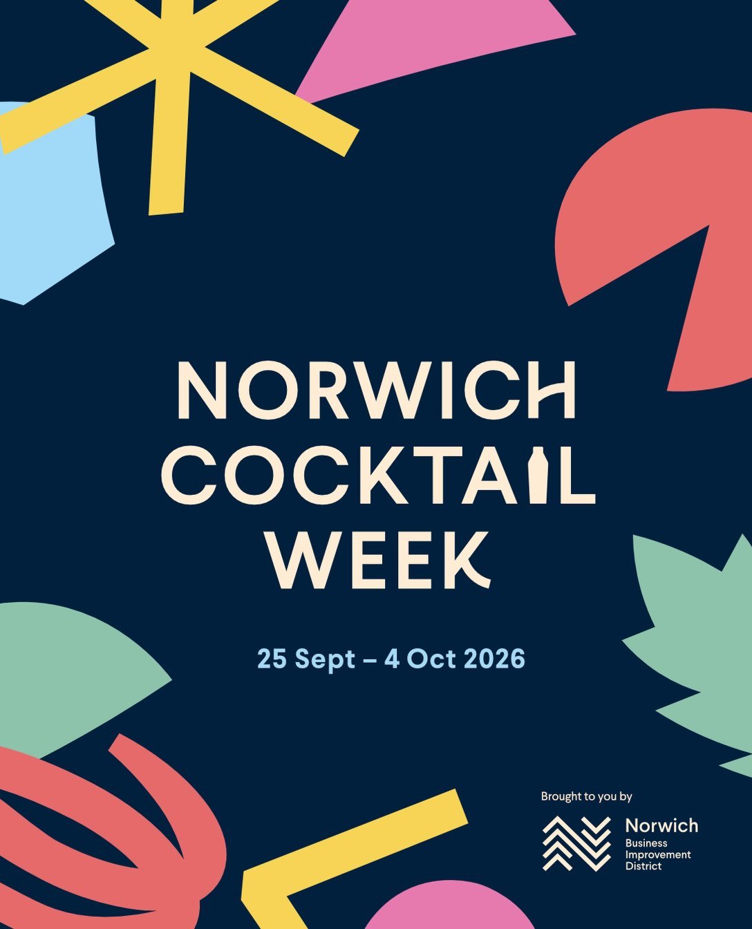 NORWICH COCKTAIL WEEK IS COMING. 🍸

From 25 September &ndash; 4 October, bars across the city are getting involved in Norwich Cocktail Week &mdash; and naturally, we&rsquo;re joining in too.

We&rsquo;ll have our own YALM signature cocktail for &pou