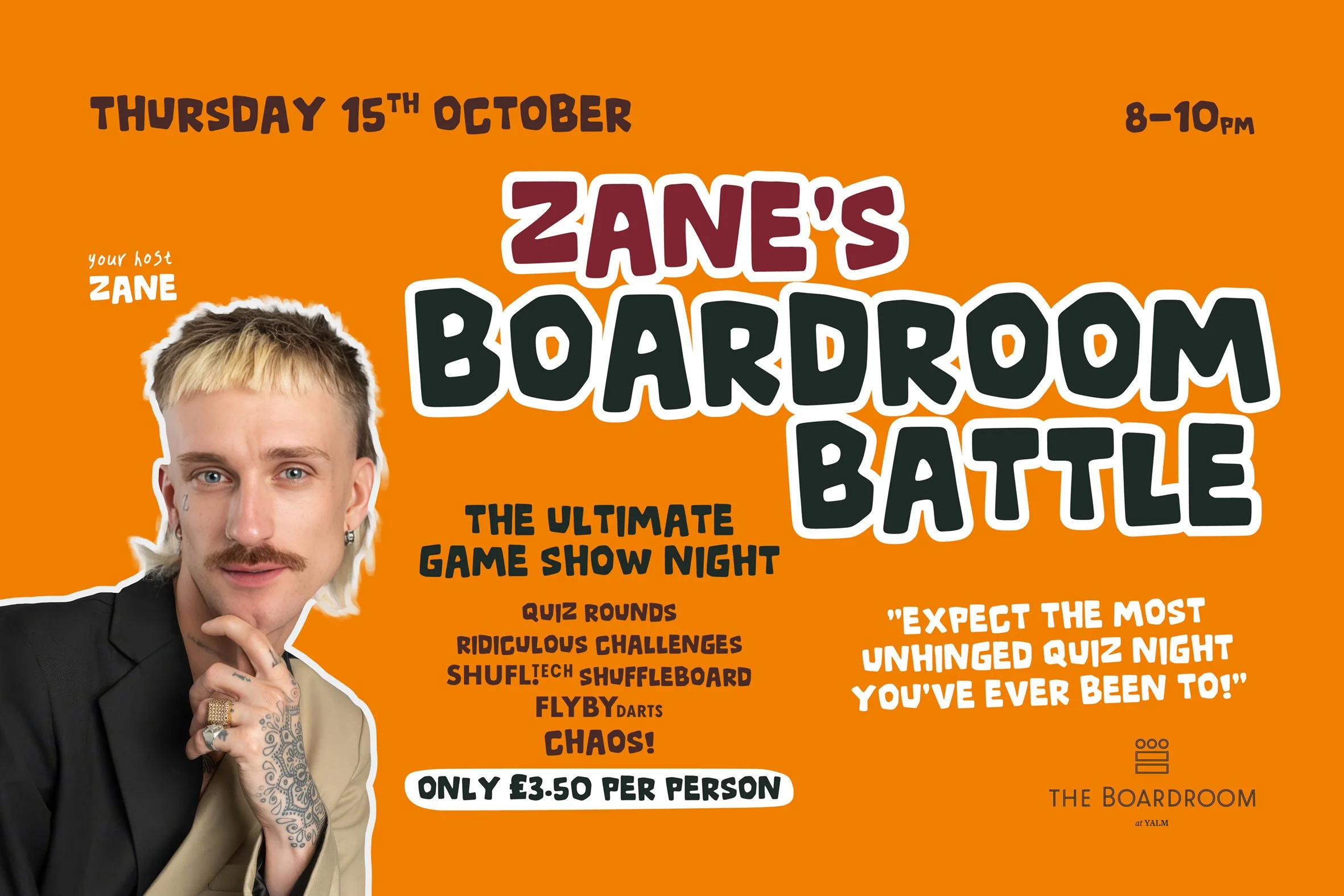 ZANE’S BOARDROOM BATTLE