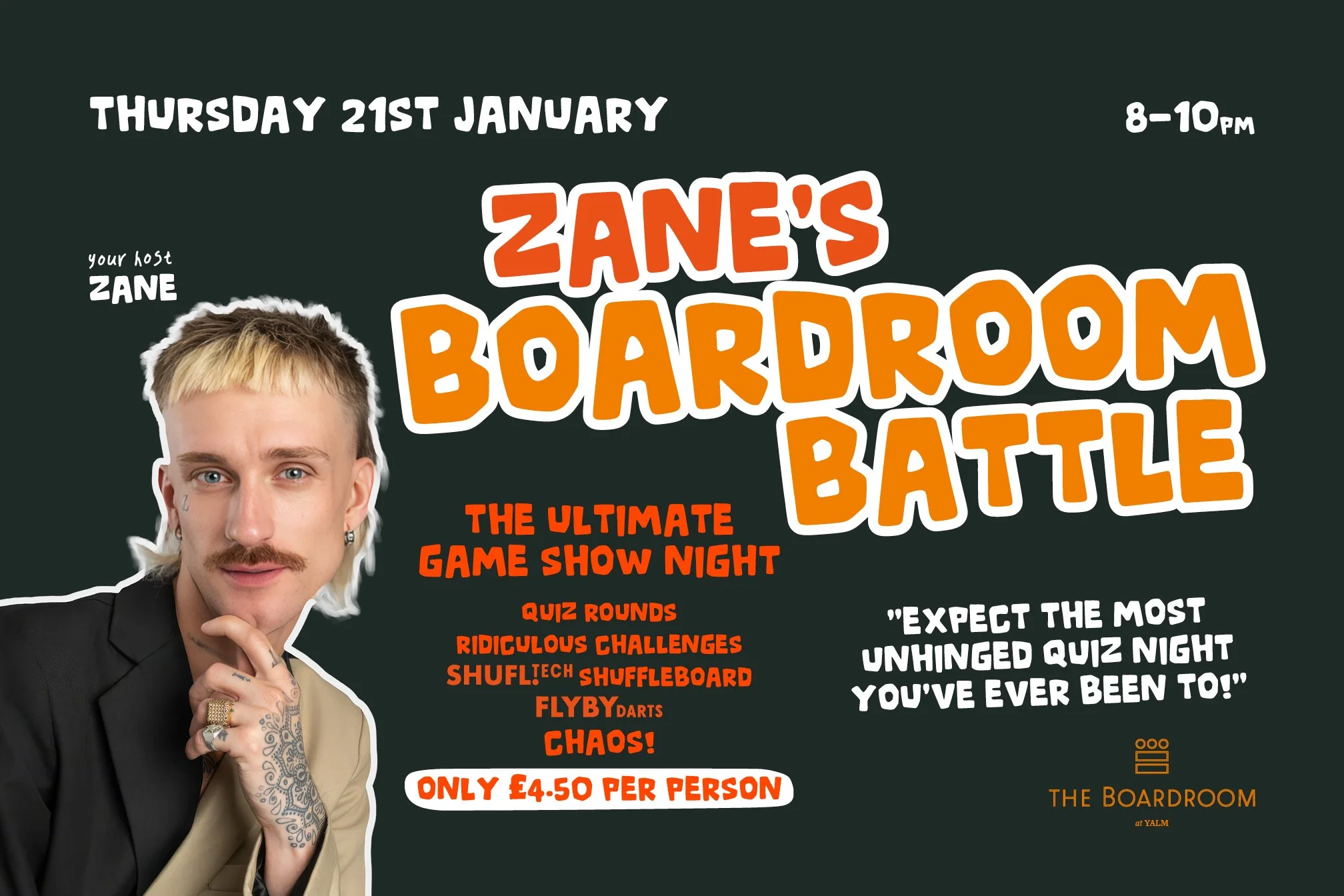 ZANE’S BOARDROOM BATTLE