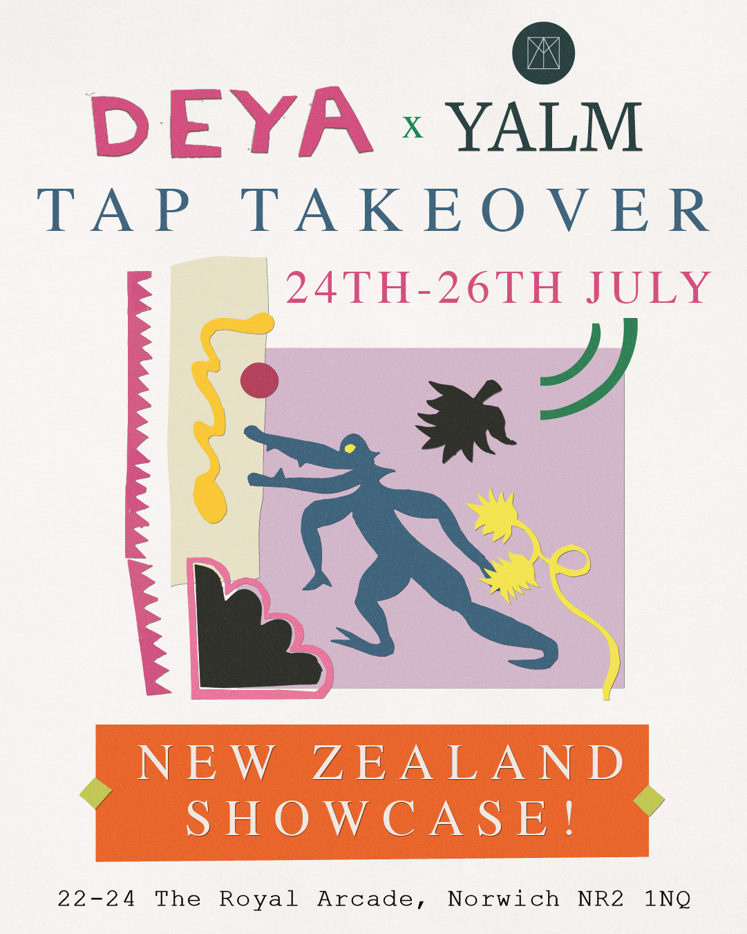 DEYA Tap Takeover — YALM NORWICH FOODHALL & RESTAURANT