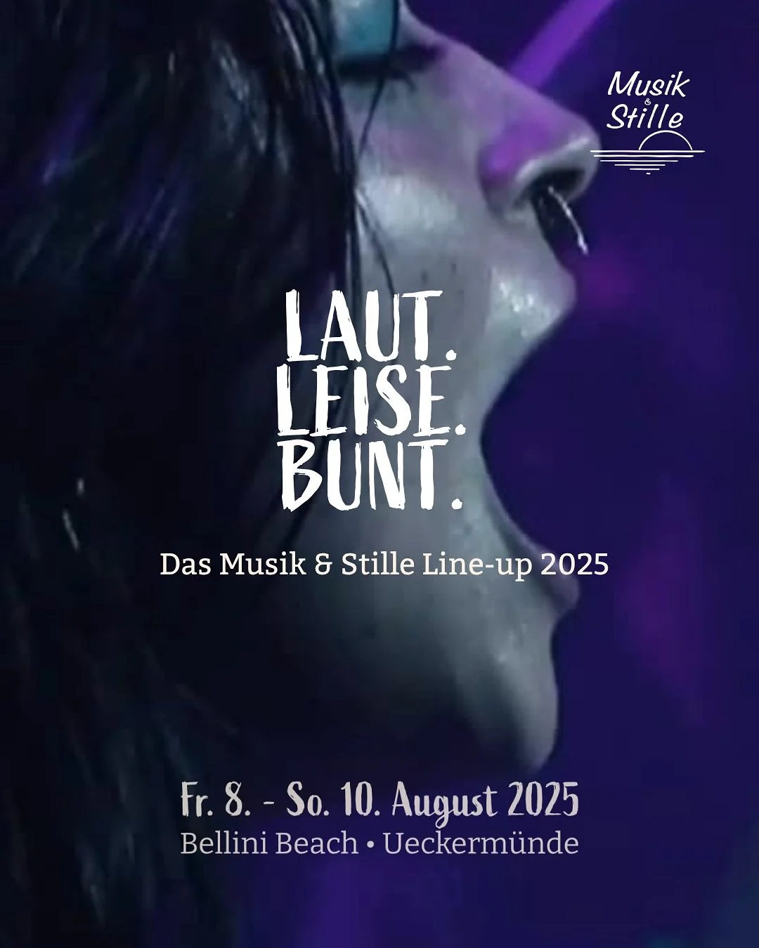 Zehn Acts. Zehn Klangwelten. Und ein Line-up, das zusammenpasst.
Beim Musik &amp; Stille Festival steht nicht der gro&szlig;e Name im Mittelpunkt, sondern das, was ber&uuml;hrt.

Unsere K&uuml;nstler:innen kommen aus ganz Europa &ndash; mit Indie, Ja