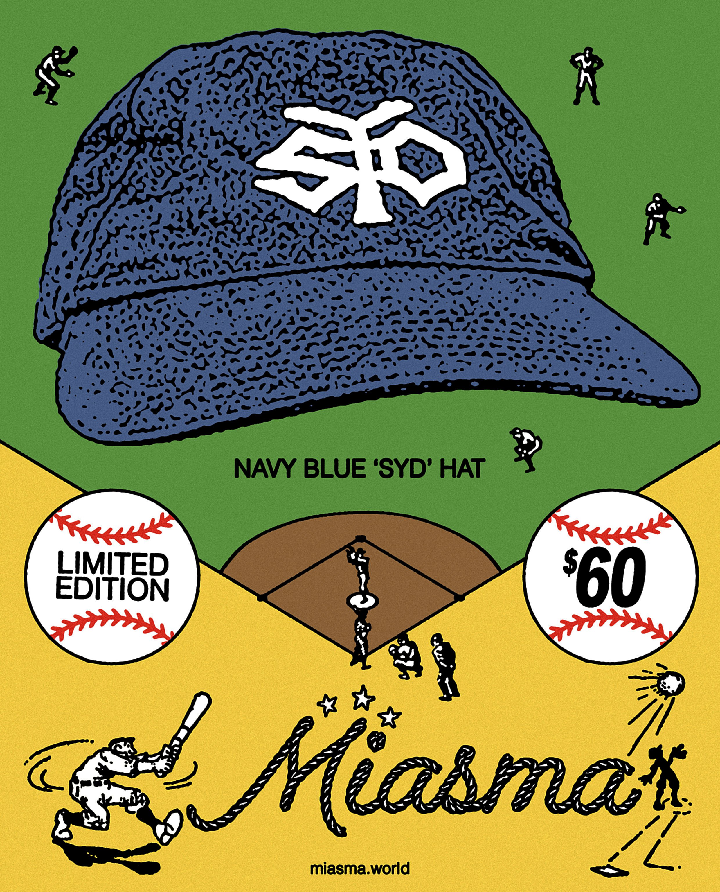 Miasma 'Syd' Hat Promotional Poster