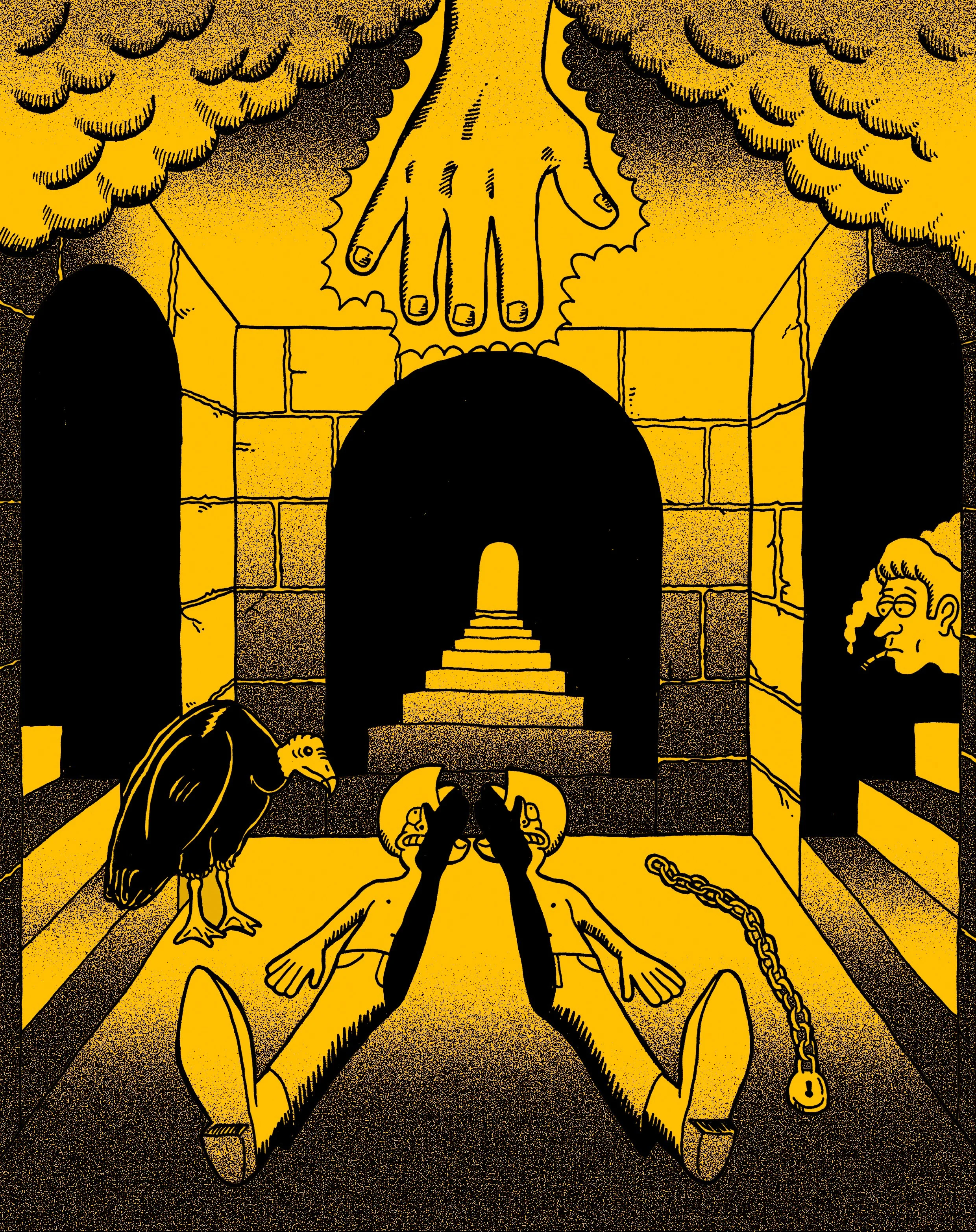 Polar Onion Illustration