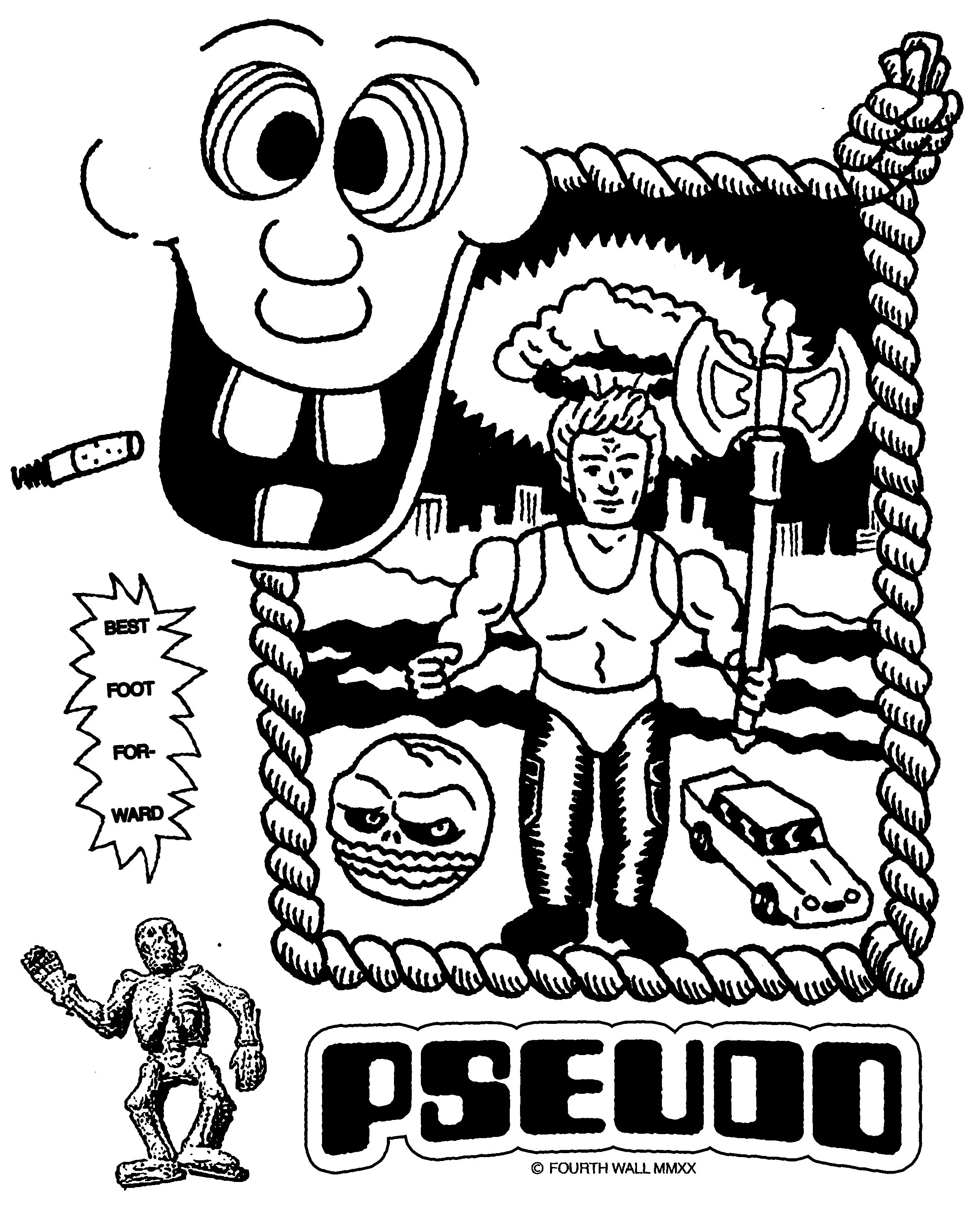 Psuedo Toys Illustration