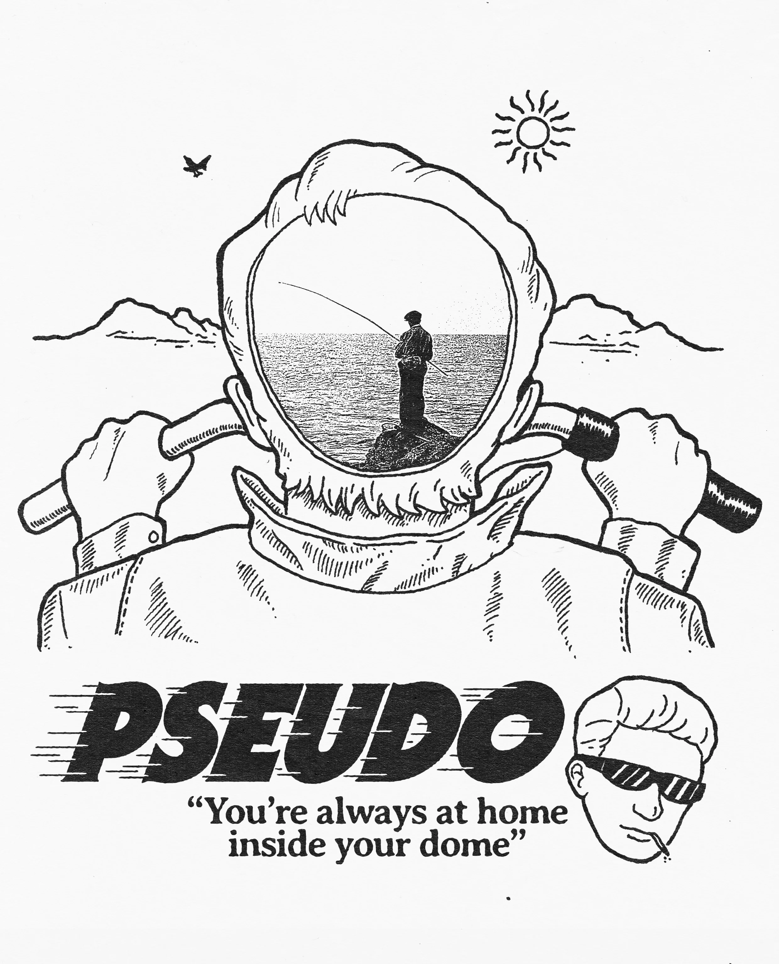 Pseudo Slogan Poster