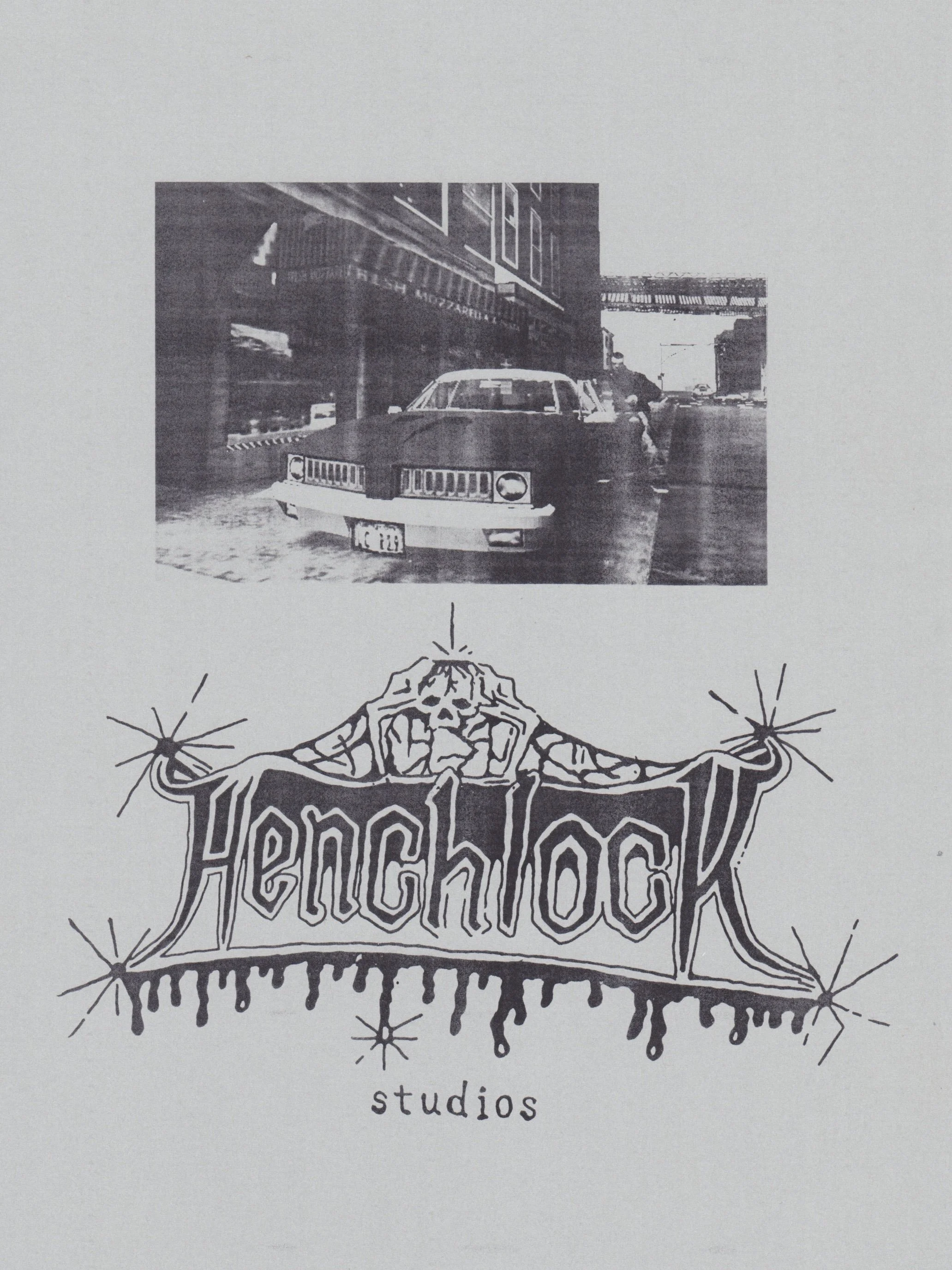 Henchlock Studios Black Metal Poster