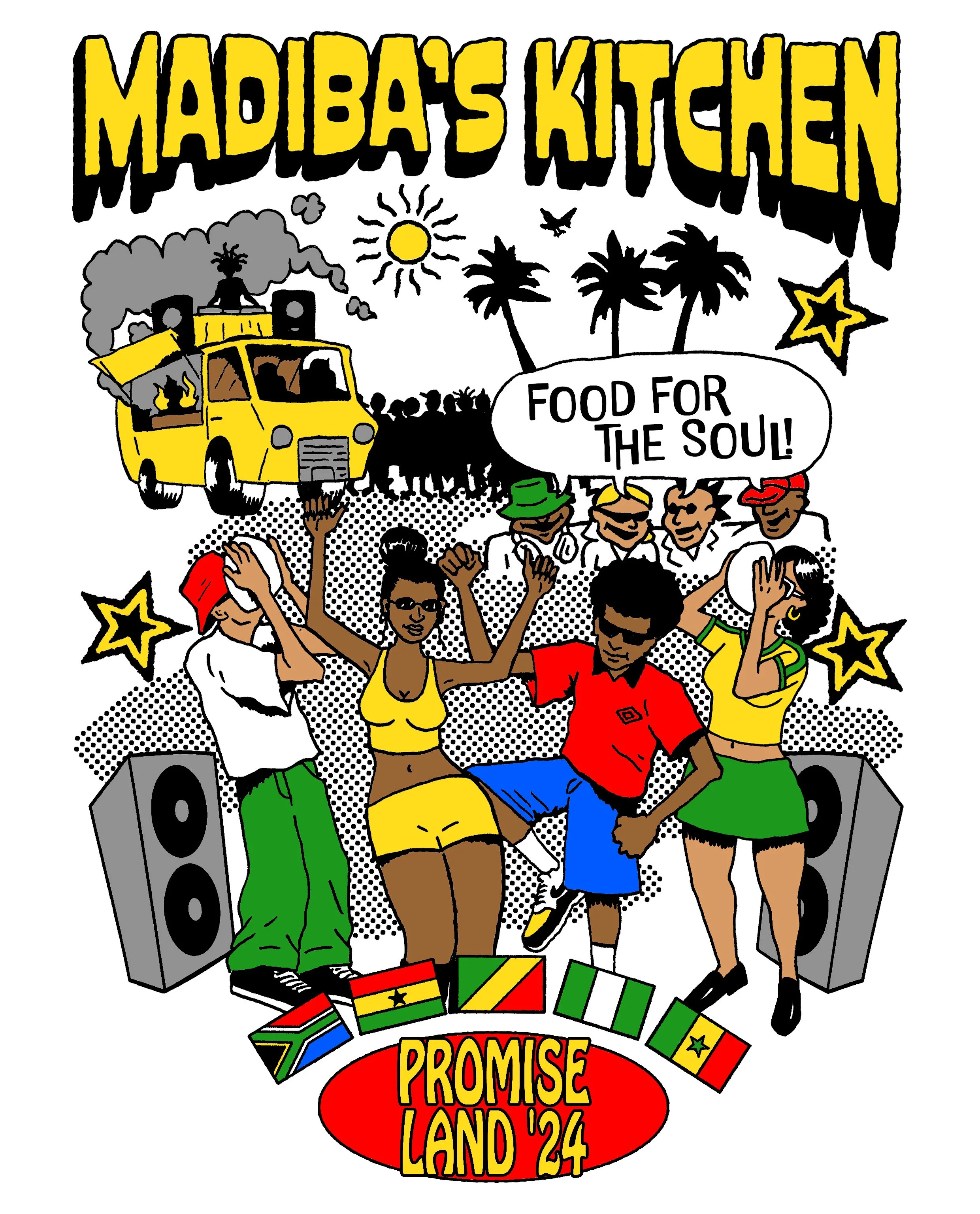 Madiba's Kitchen T-Shirt Graphic