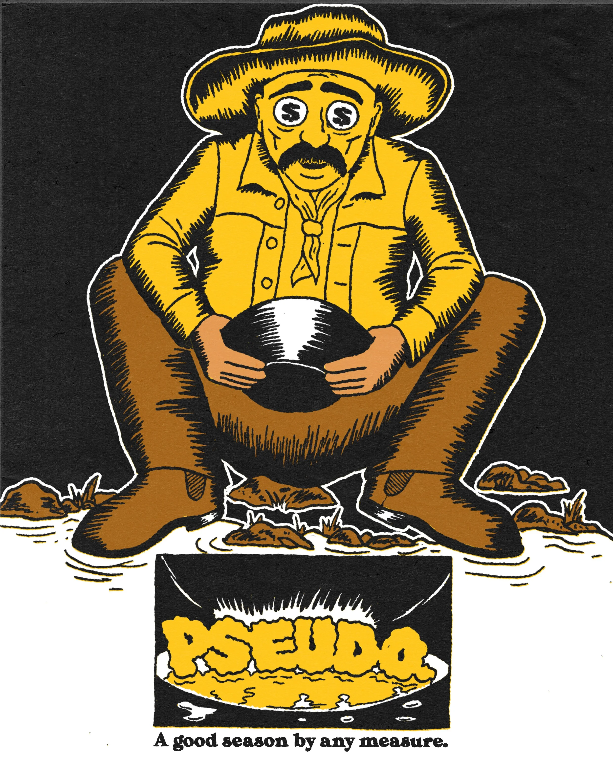 Pseudo Gold Poster