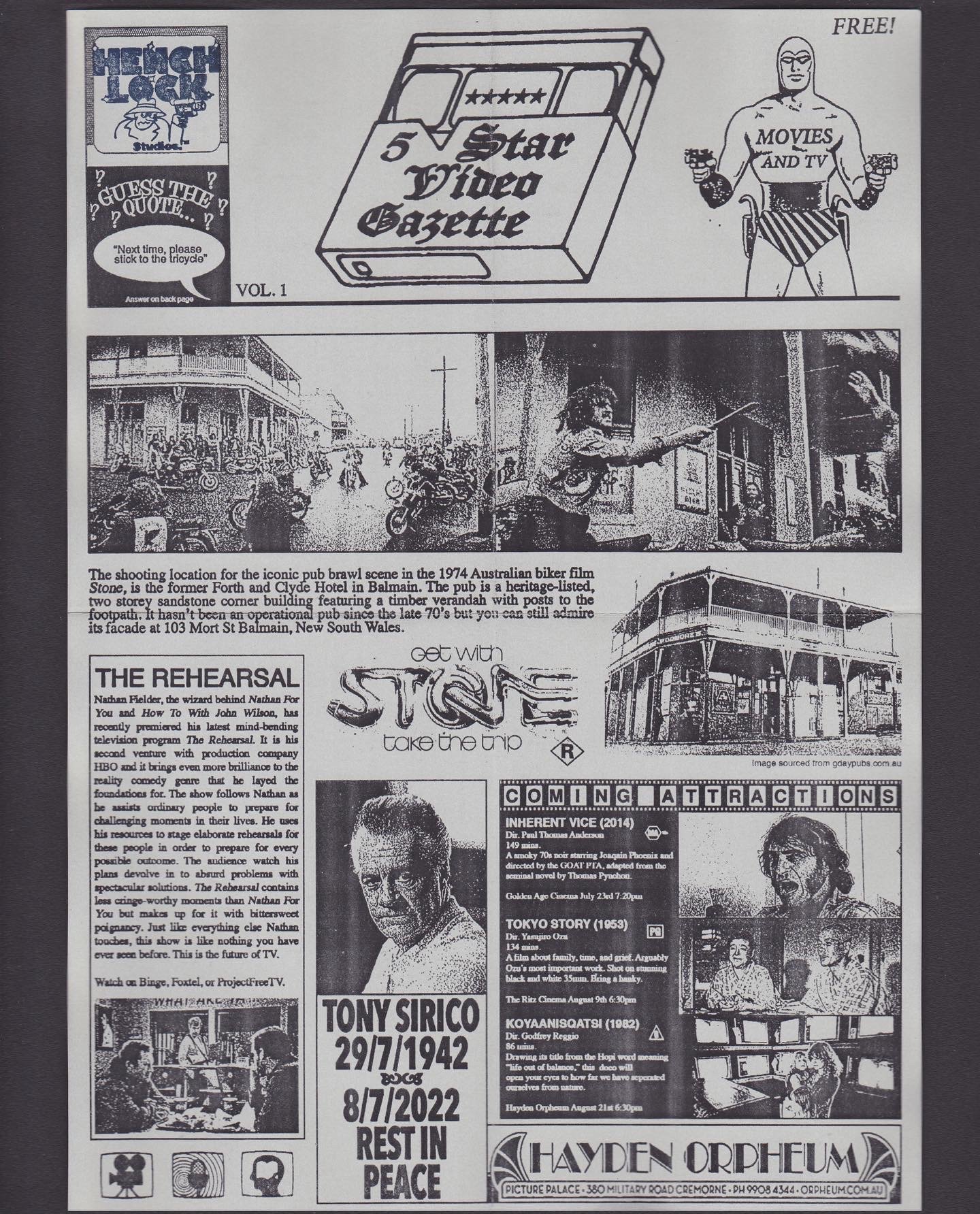 5 Star Video Gazette Layout