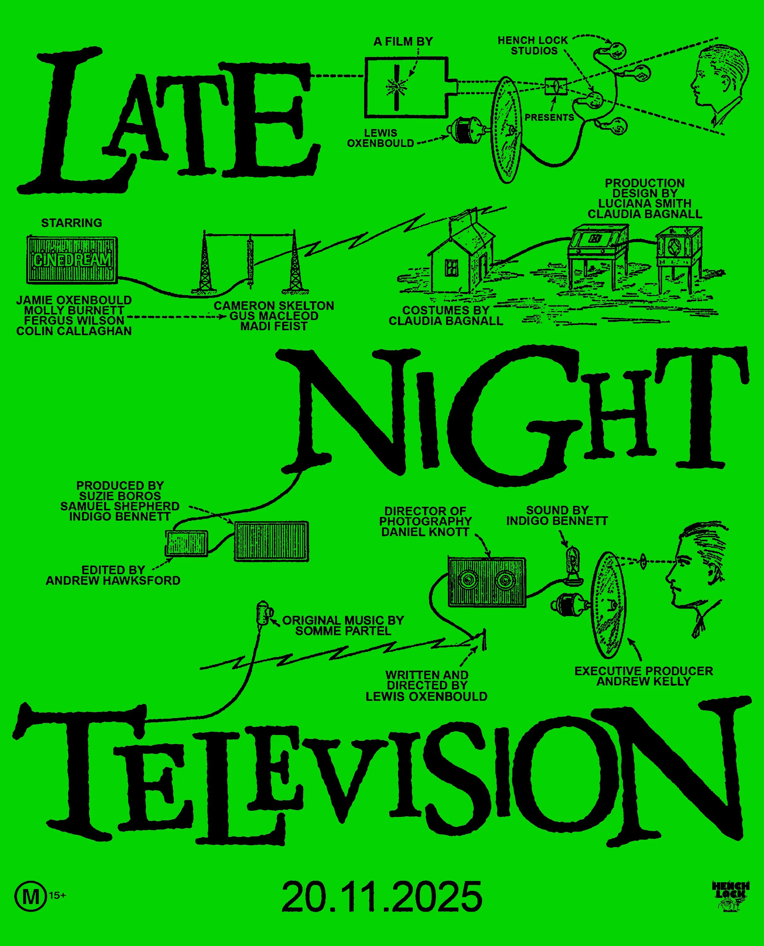 Late Night Television Poster #2
