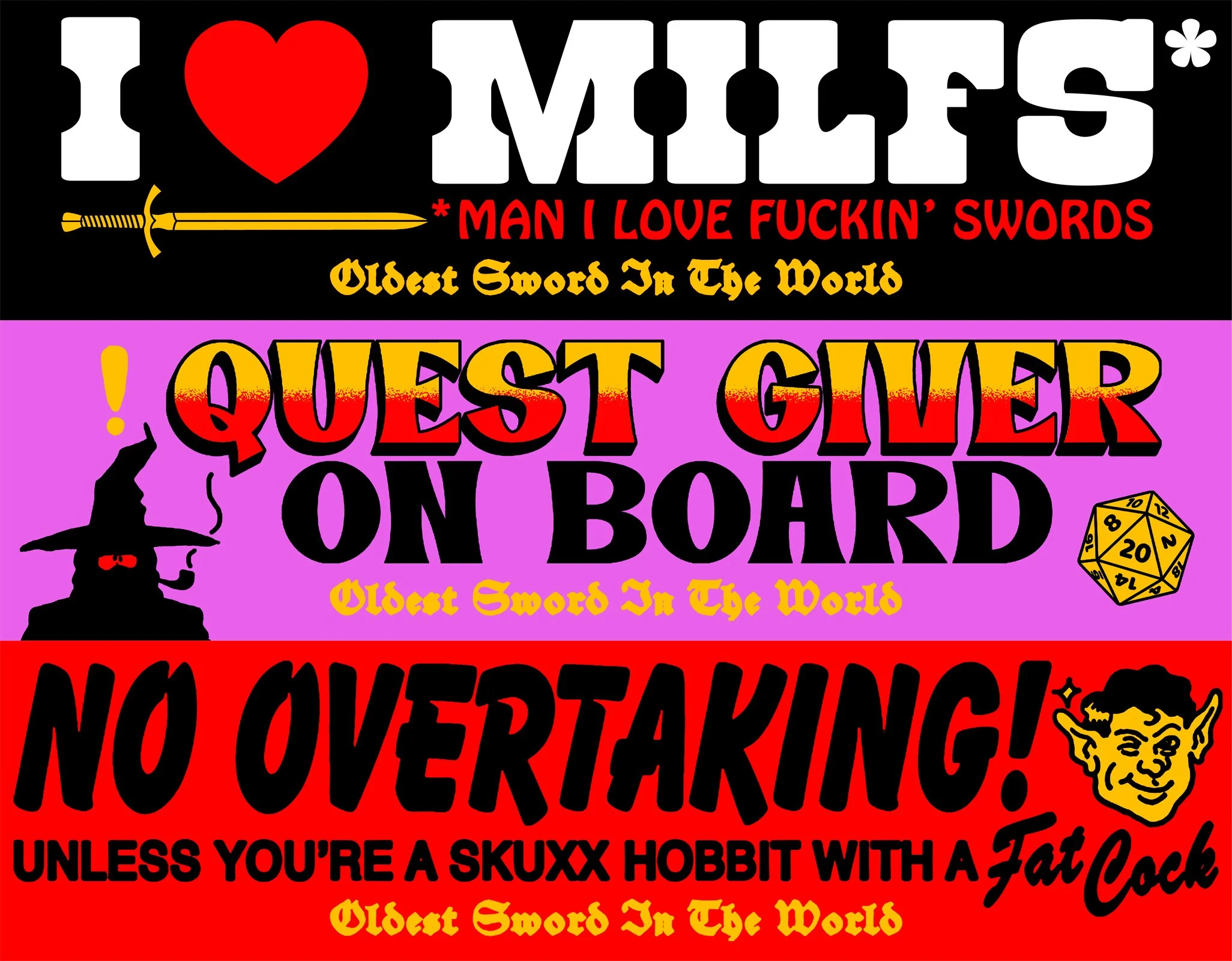 Oldest Sword In The World Bumper Stickers