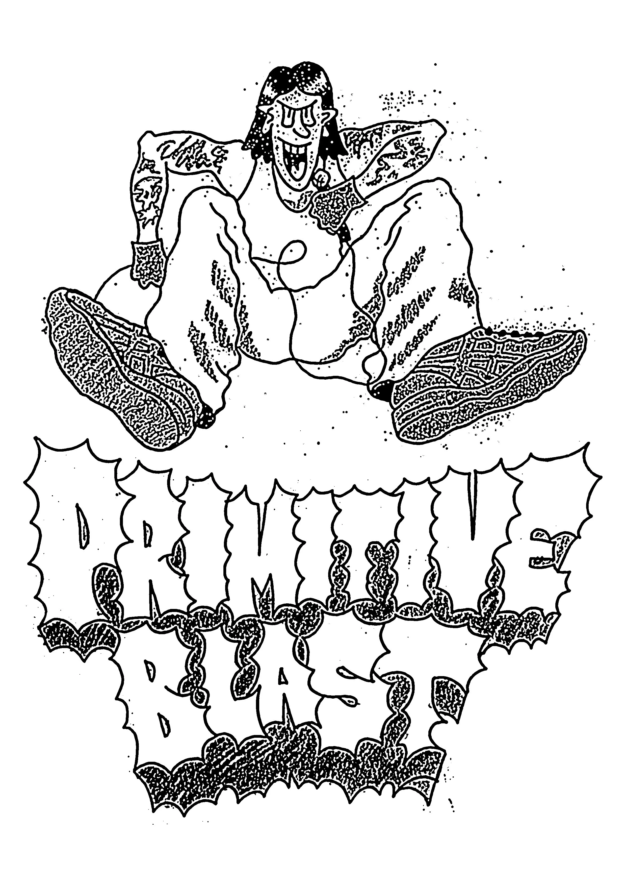 Primitive Blast Zine Graphic