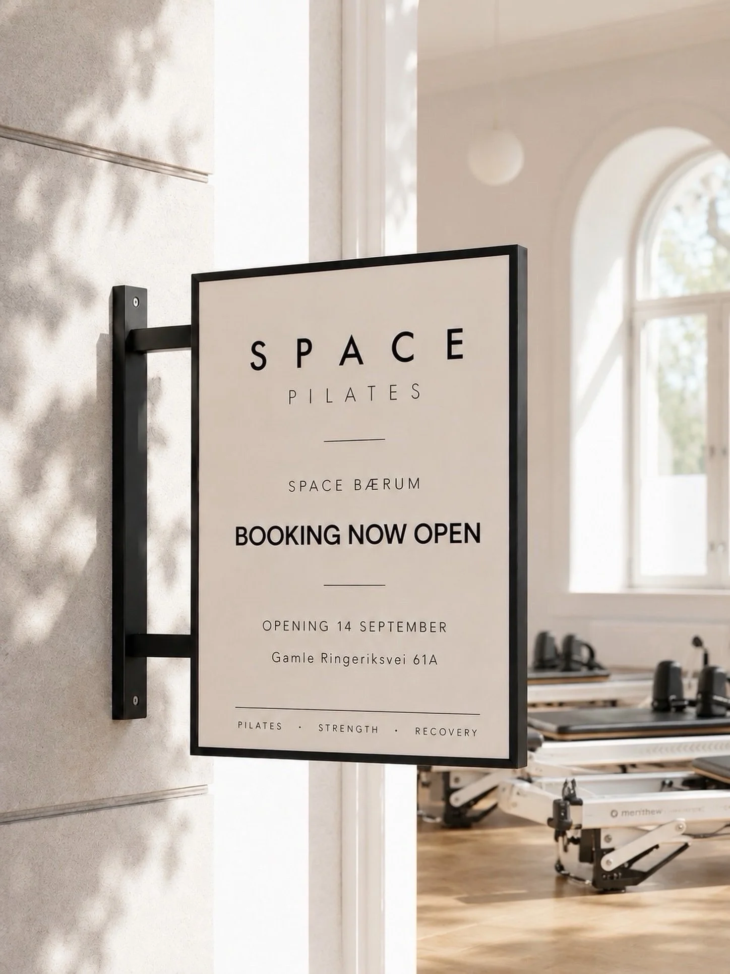 B&aelig;rum, your SPACE is almost here🤍

We&rsquo;re opening the doors to SPACE B&aelig;rum on 14 September at Gamle Ringeriksvei 61A.

Pilates, strength and recovery, all under one roof, with the SPACE community at the heart of it.

The schedule is