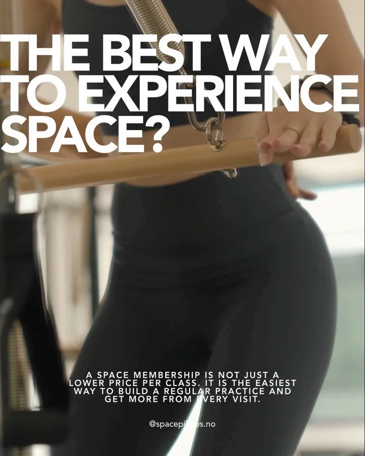 Membership is more than a lower price per class.

It&rsquo;s more consistency, better access, more flexibility and a way to make SPACE part of your routine.

Small classes. Expert teaching. Access across all SPACE locations. Rollover options, early b