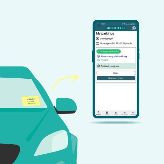 Digital parking permits — Mobility46