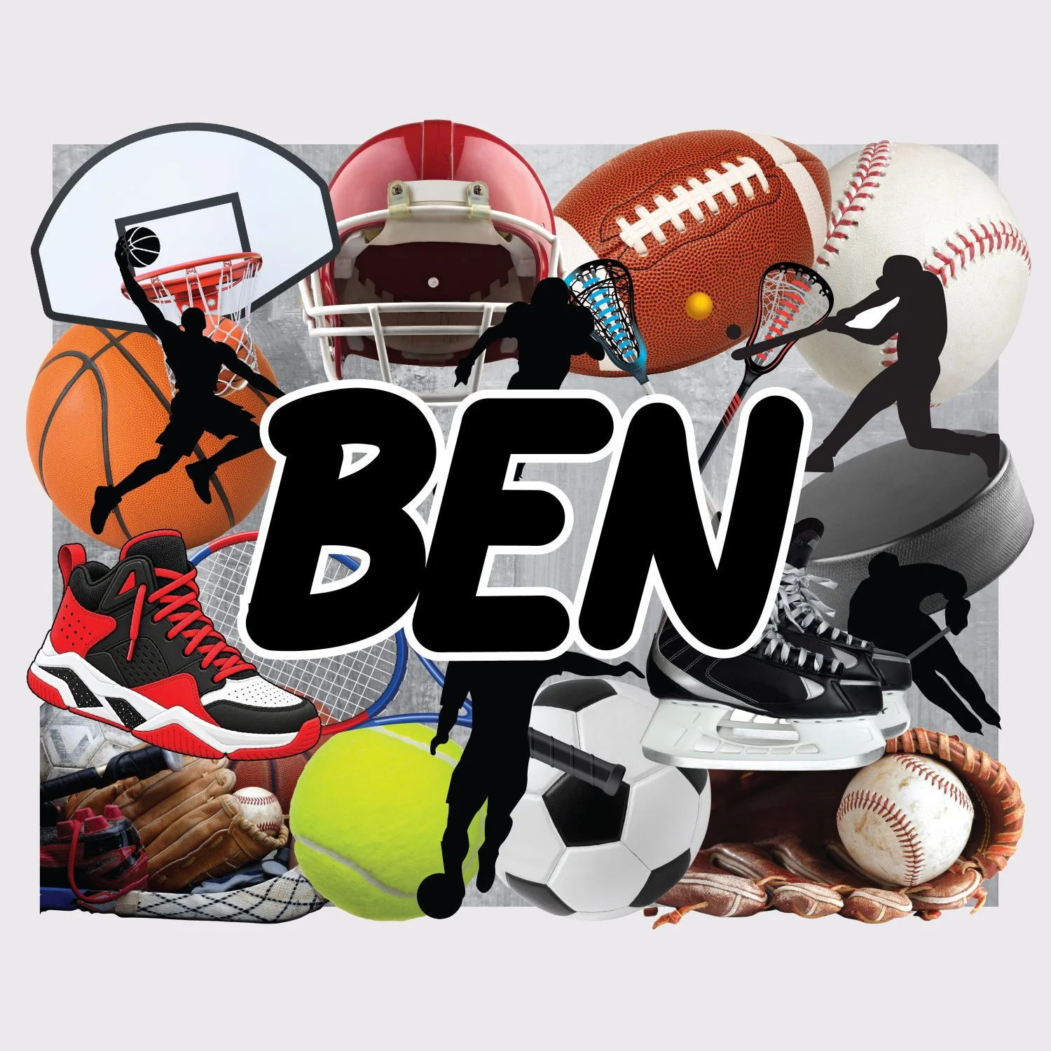 _CWS039_Sports Life Collage Wall Sticker on grey.jpg