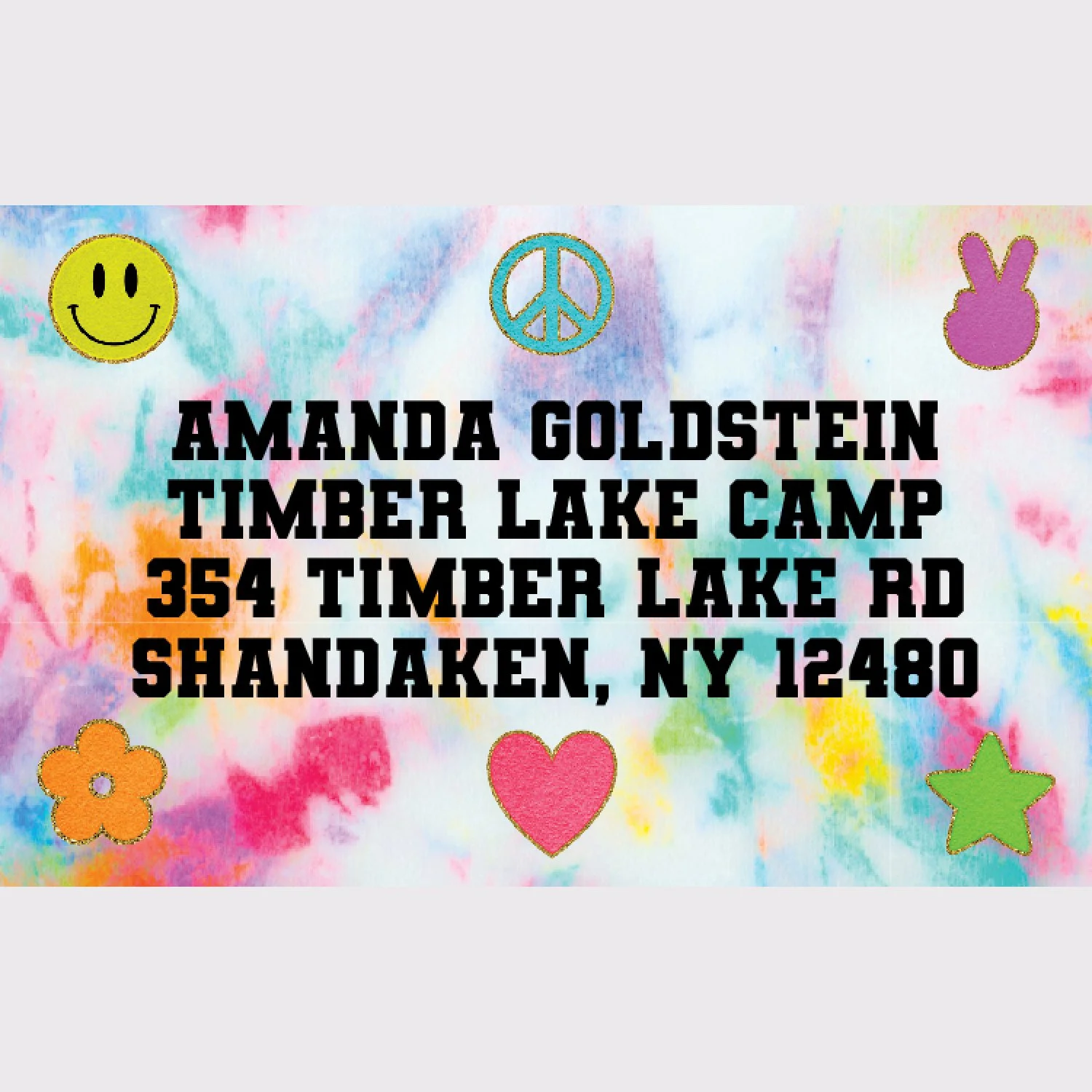 Varsity Patches Address Labels