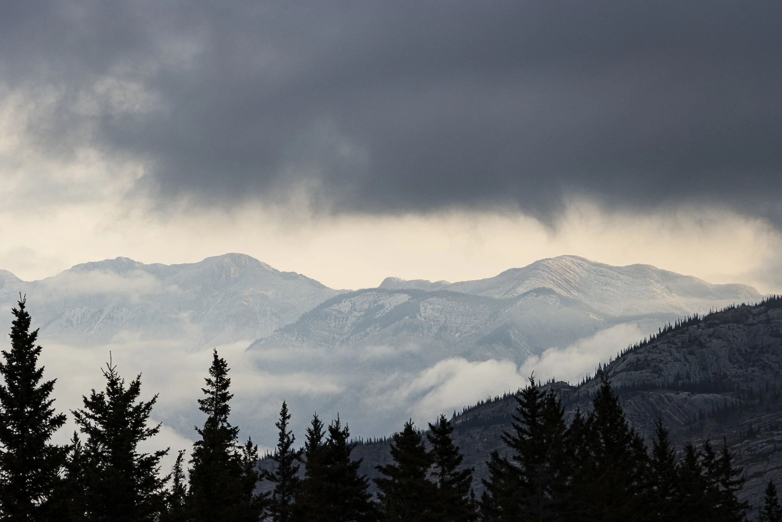 Rocky Mountain Storm moving in.