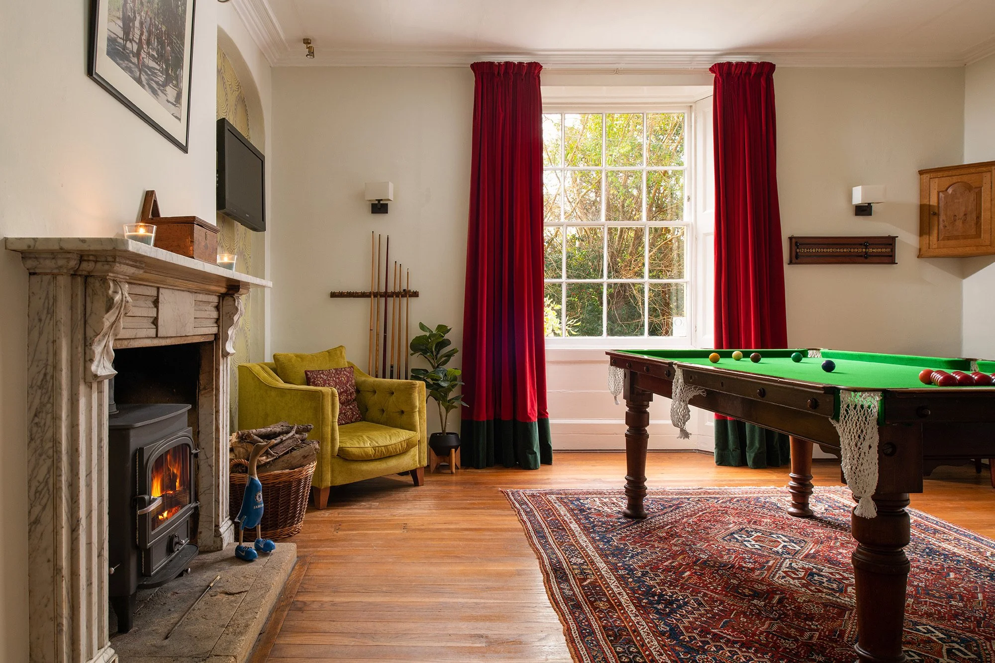 bridge house snooker room