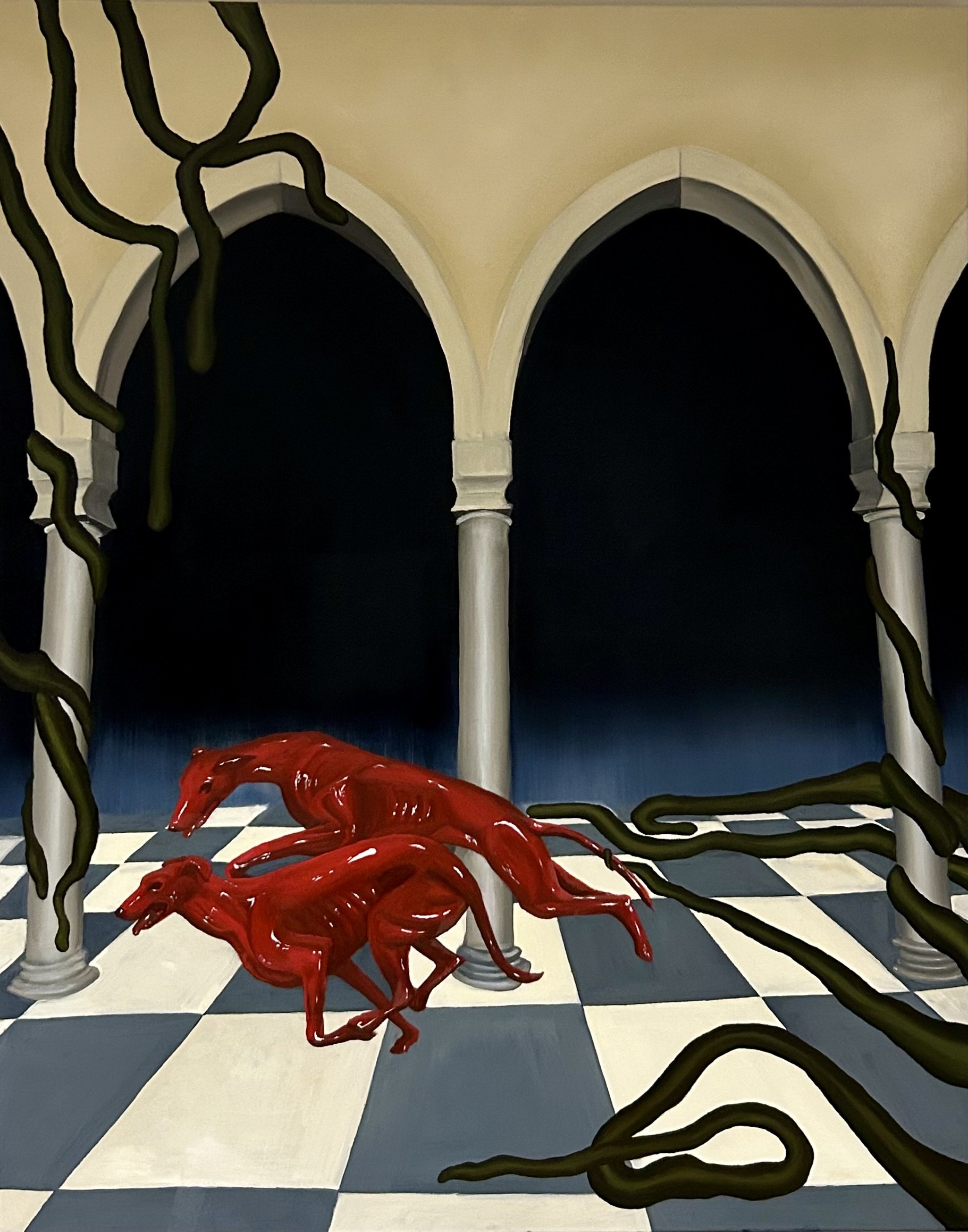 Overgrown, 2023
Oil on Canvas
81 x 102 cm