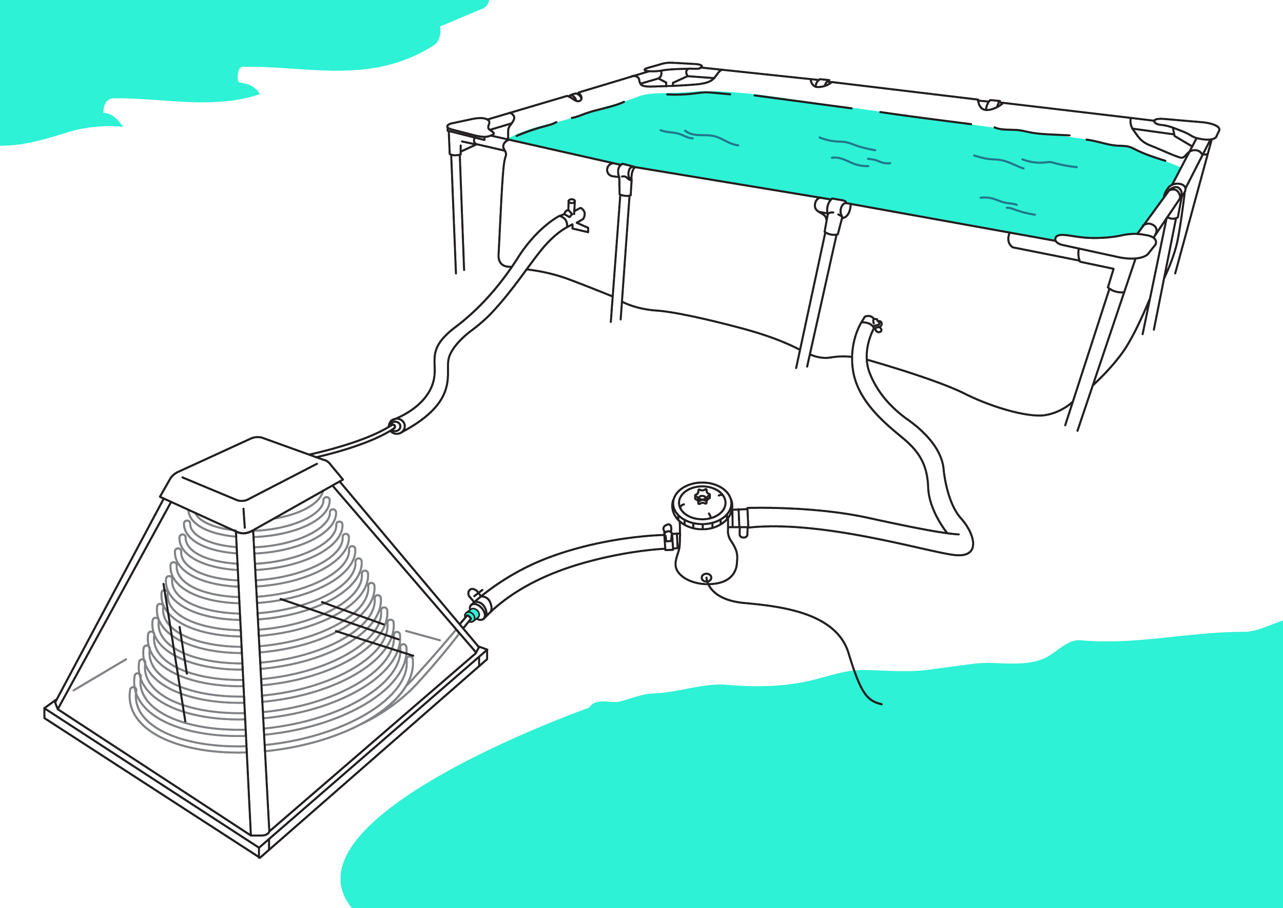 SOLAR SWIMMING POOL HEATERS