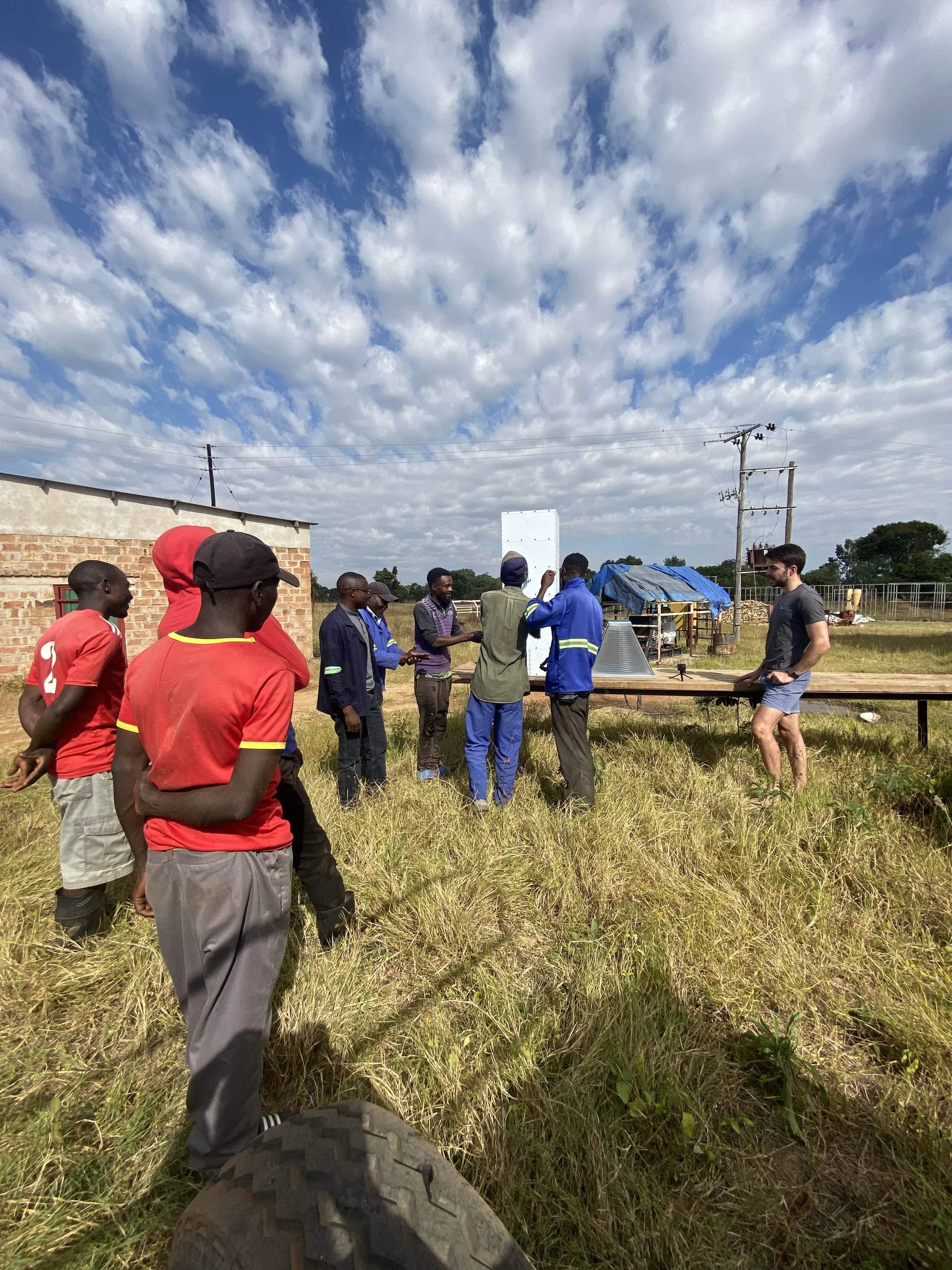 Zambia’s First GravityFlow solar Hot Water System