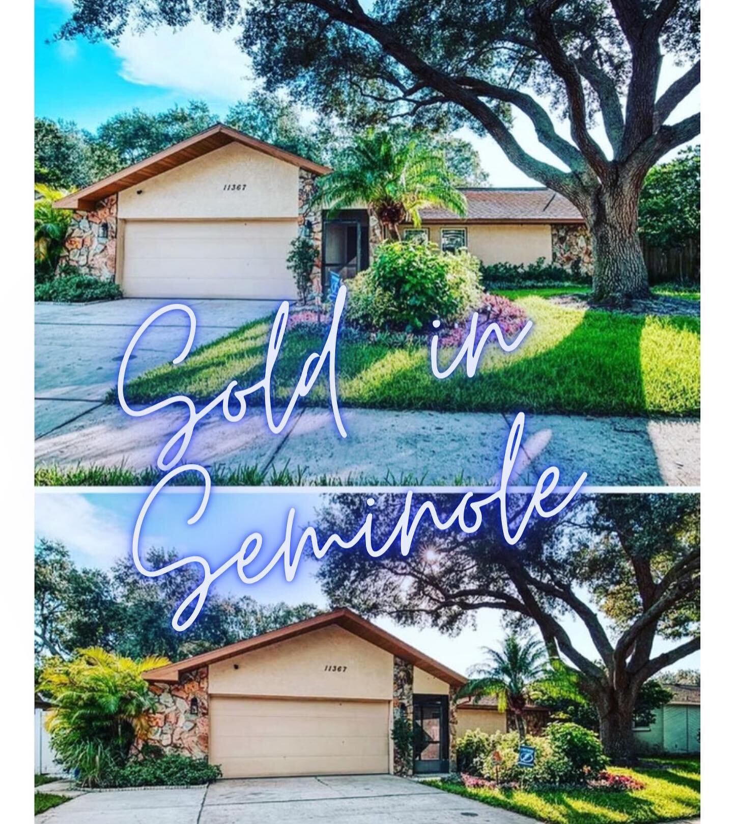 SOLD, SOLD, &amp; SOLD. That&rsquo;s a wrap for 2021. I can&rsquo;t wait to sell for you in 2022. #realtor #floridarealestate #tampabay #stpete #clearwater #clearwaterbeach #seminole #pro  DM me if you are ready to buy or sell!