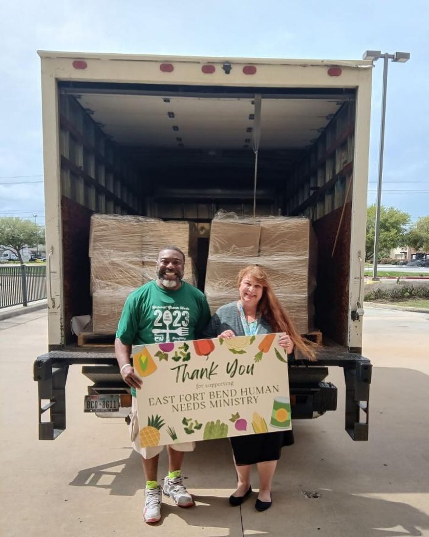 @fortbend.isd&rsquo;s Shared Dreams Program donated 2,563 to our food pantry last week! Thank you, @fortbend.isd for your support!!