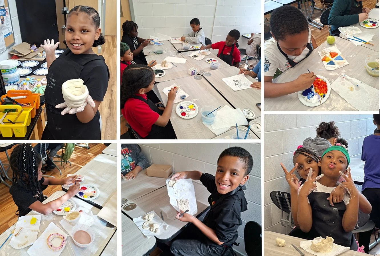 Painting Clay Creations