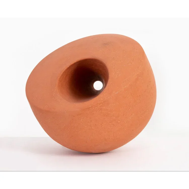 Amanda Gentry, "Hallelujah", Terracotta with crushed granite,  17 x 22 x 22 in.