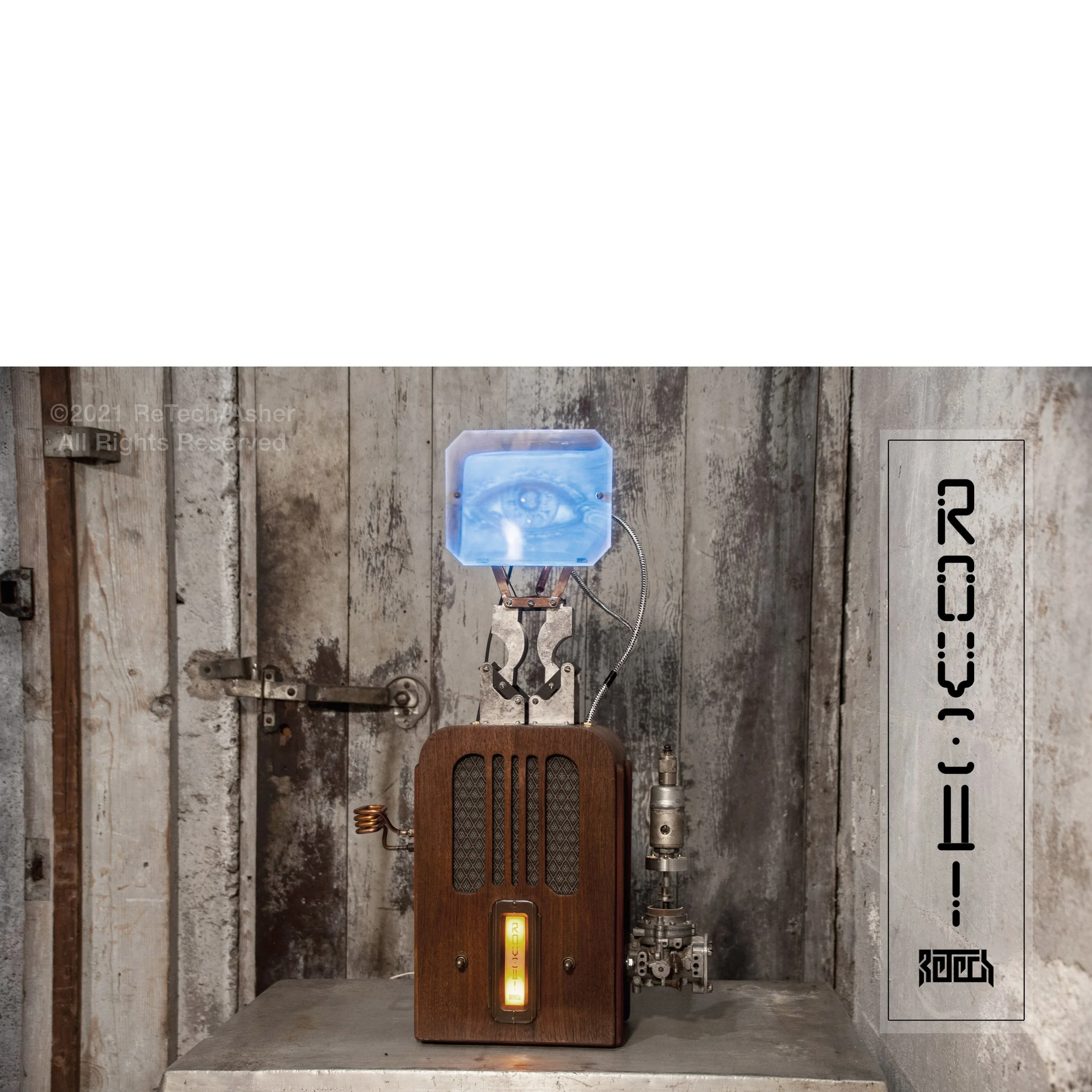 RETECH, "Rovelli Ansible", Mixed Media, 22 x 10 x 13 in.
Mixed Media