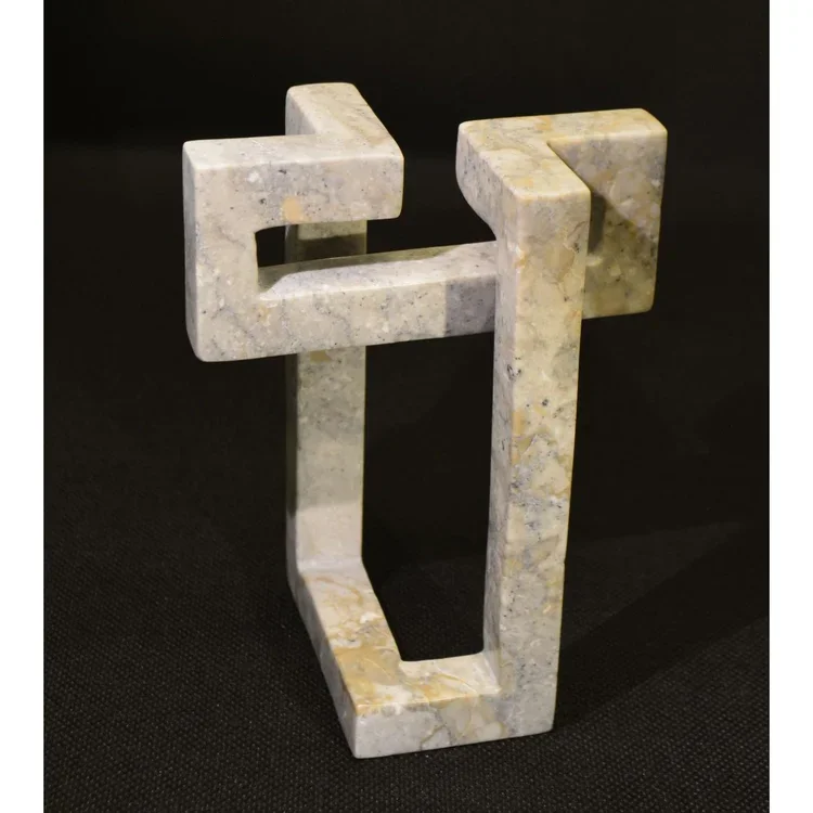 Tomas Co, "Anxiety", Resin sculpture, 13 x 4 x 3-1/2 in.