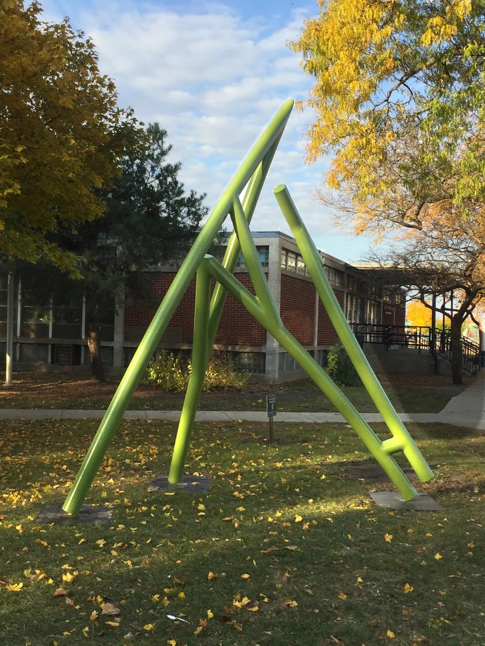 "Untitled" by Brian Monaghan. Location: Piotrowski Park