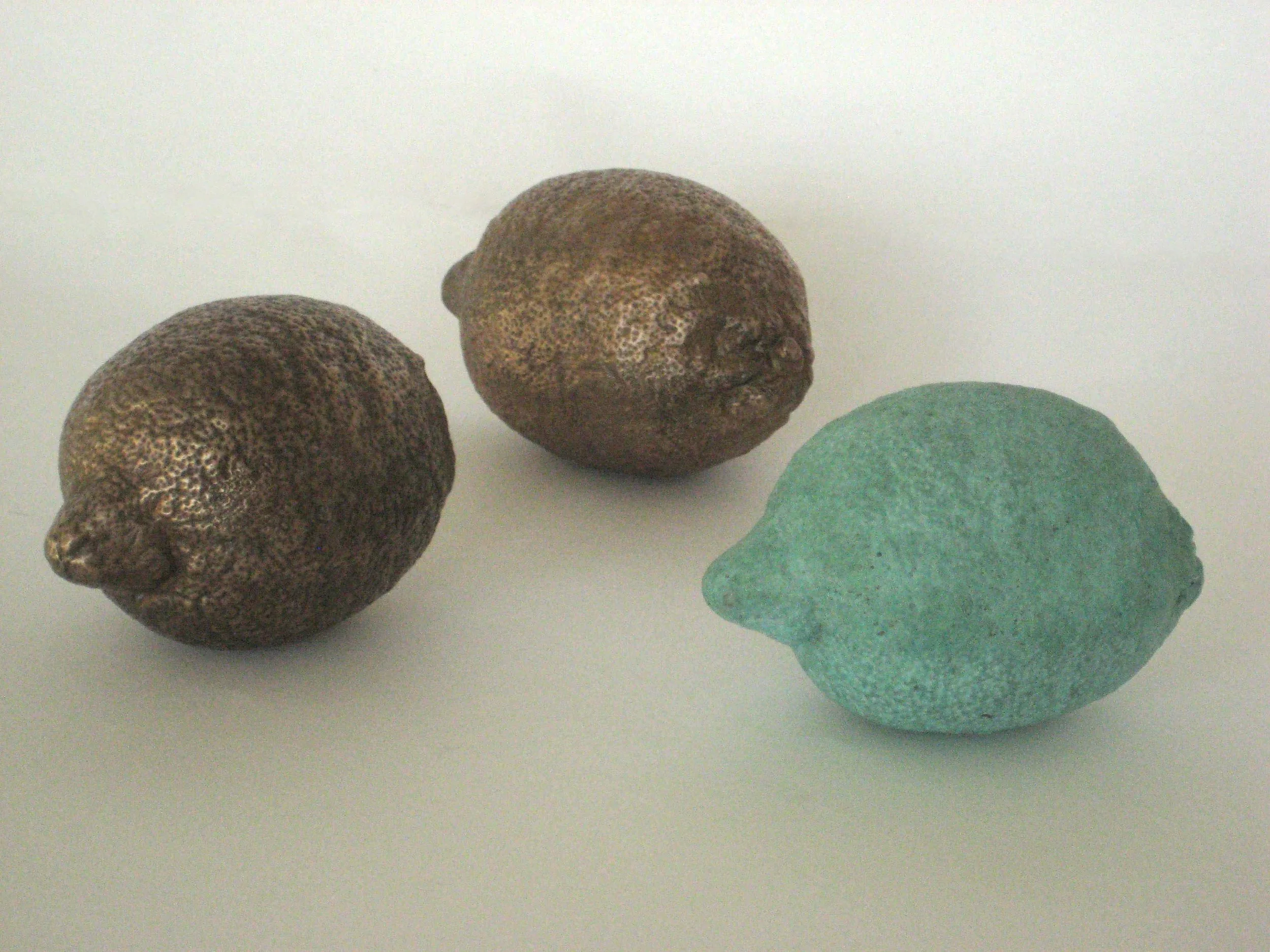 Irene Hoppenberg, "Nothing Remains As It Is", Bronze and patina, 2-3/4” x 4-3/8 in.