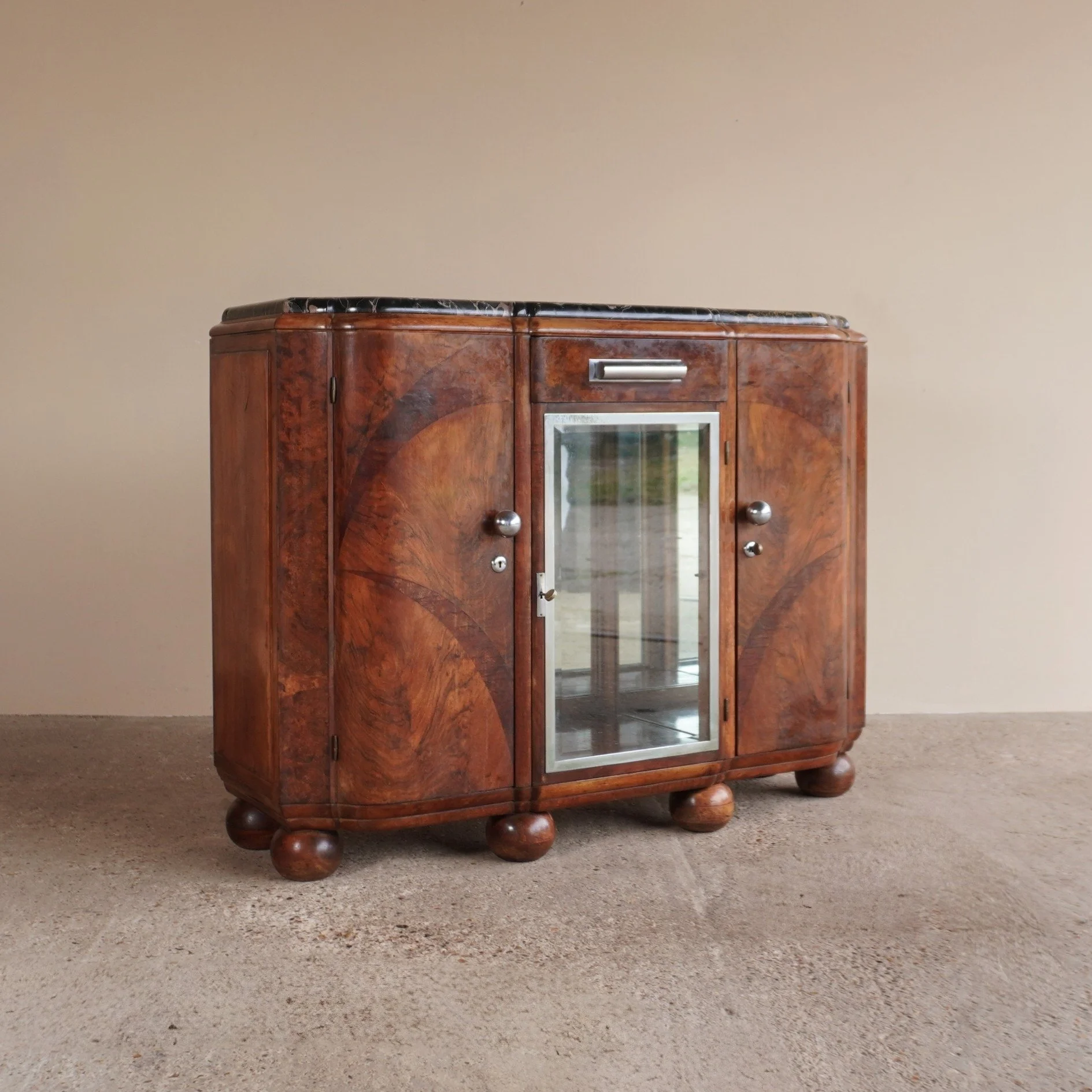 Bunned Feet Cabinet