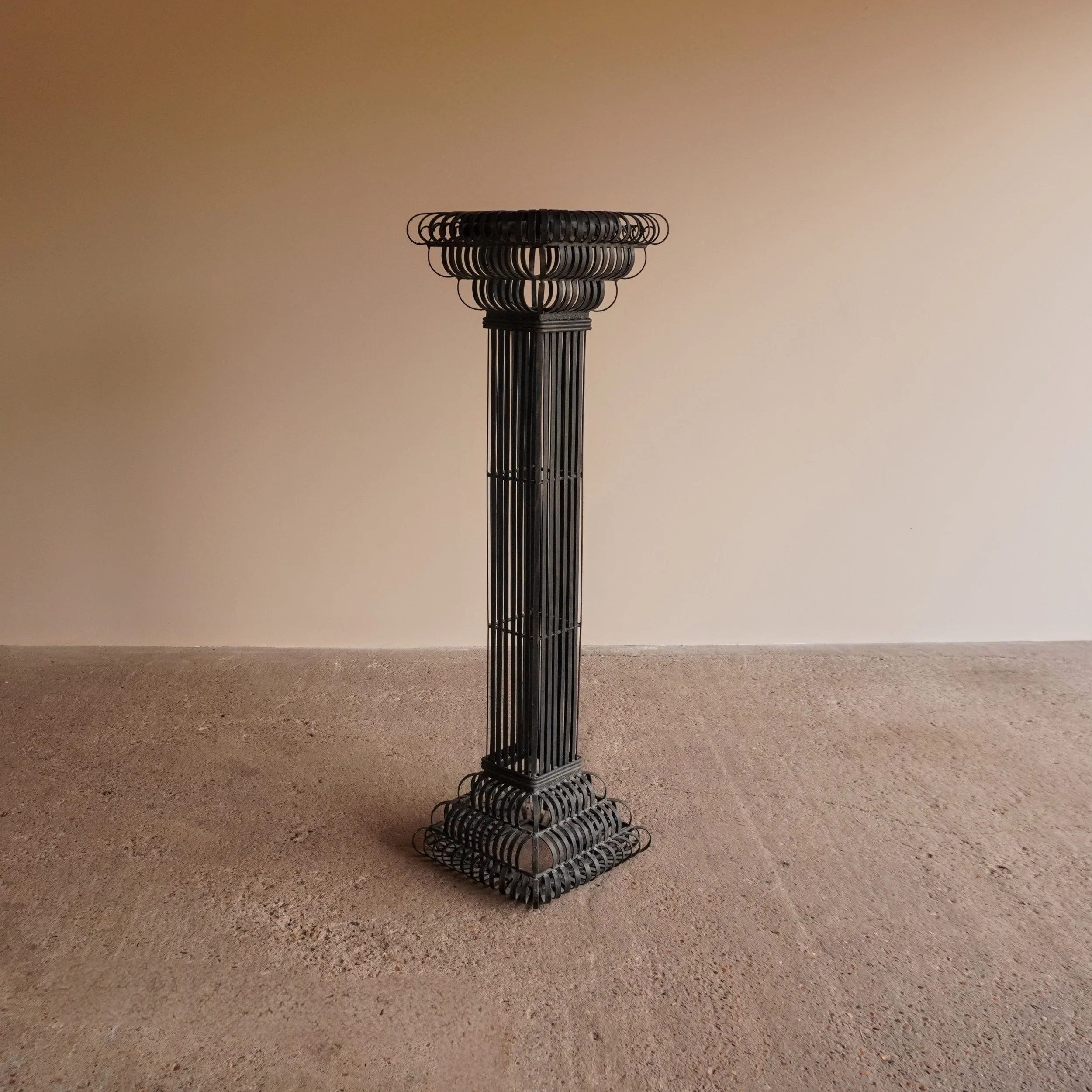 Scrolled Pedestal
