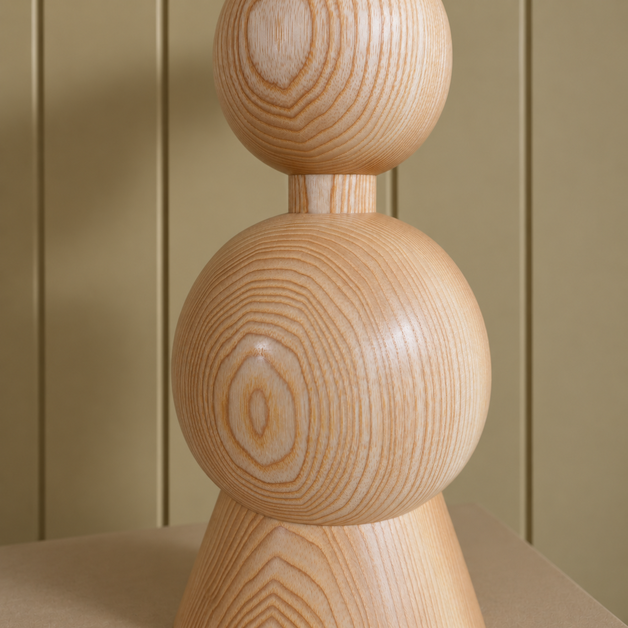 Close-Up of a Turned Wood Lamp Base.png
