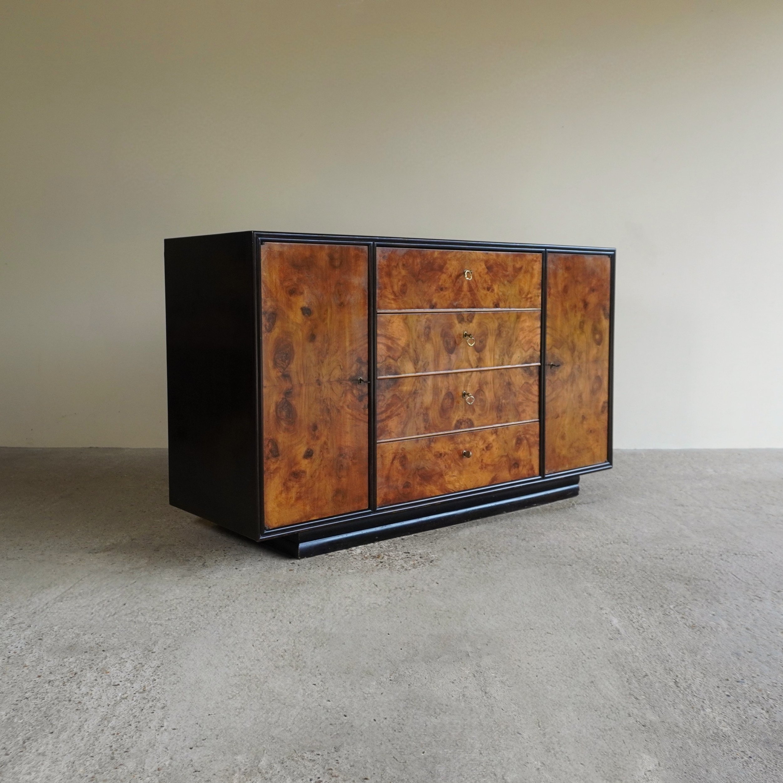 Ebonised Walnut Sideboard